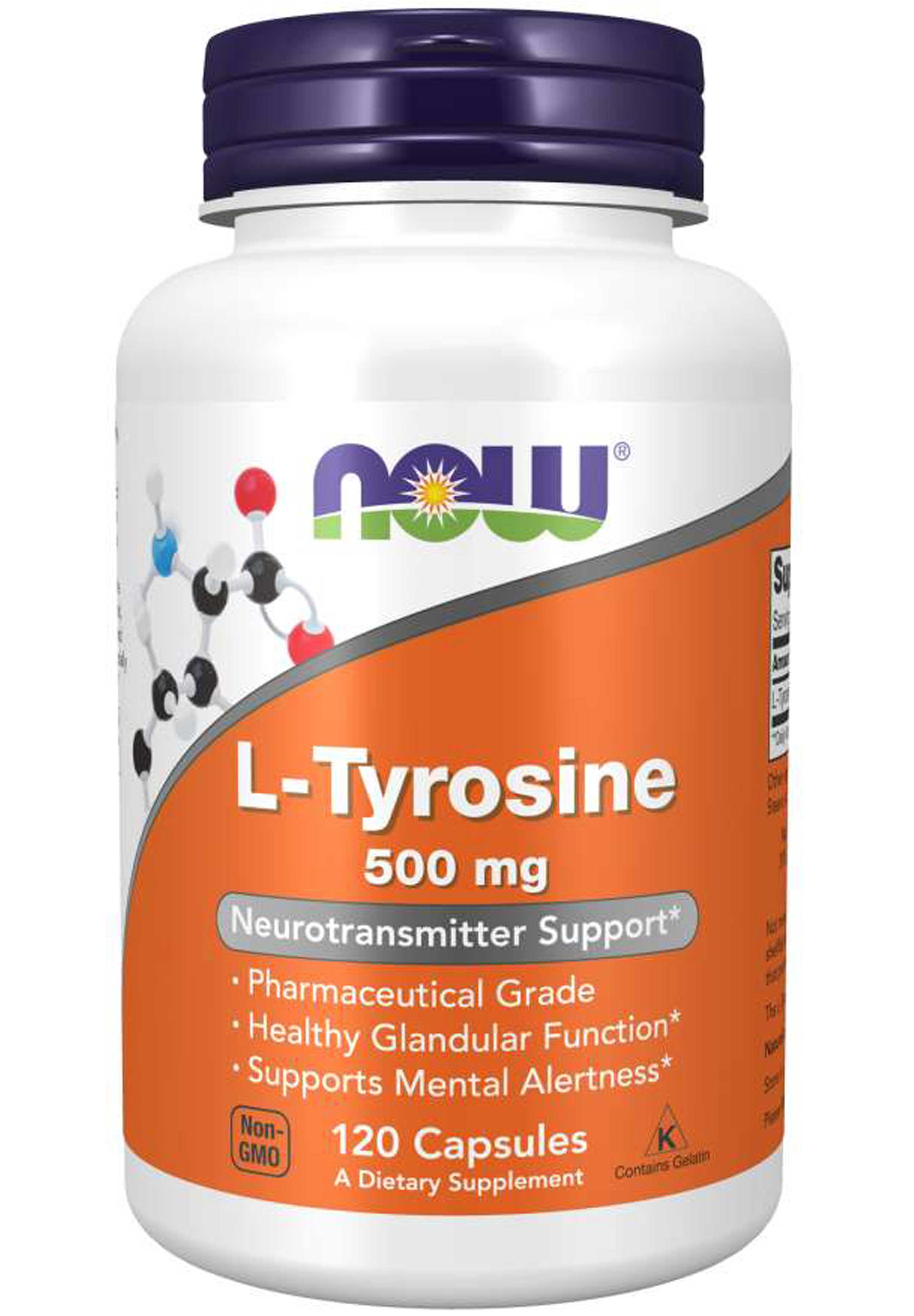 NOW L-Tyrosine 500 mg