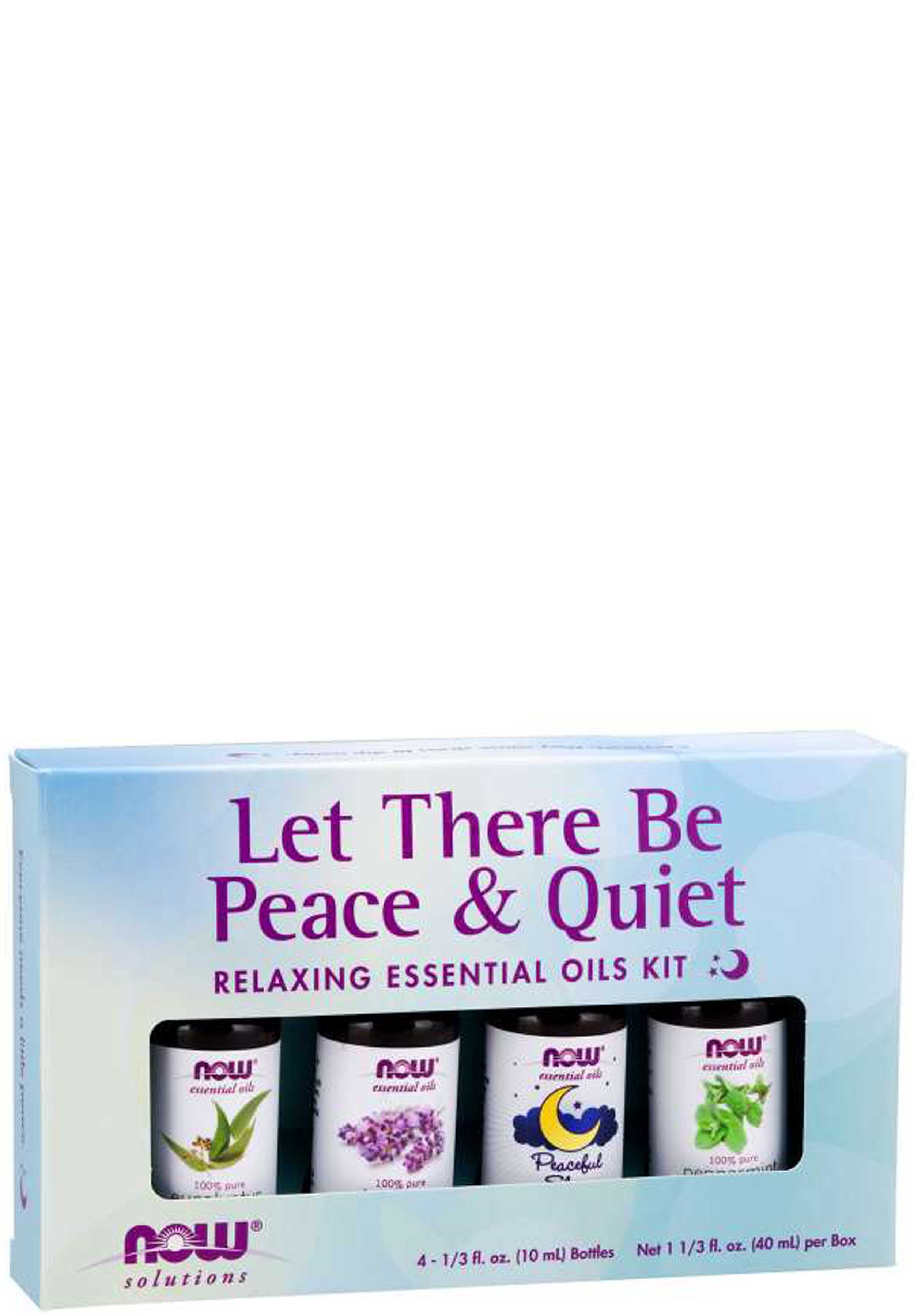 NOW Solutions Let There Be Peace & Quiet Oils Kit