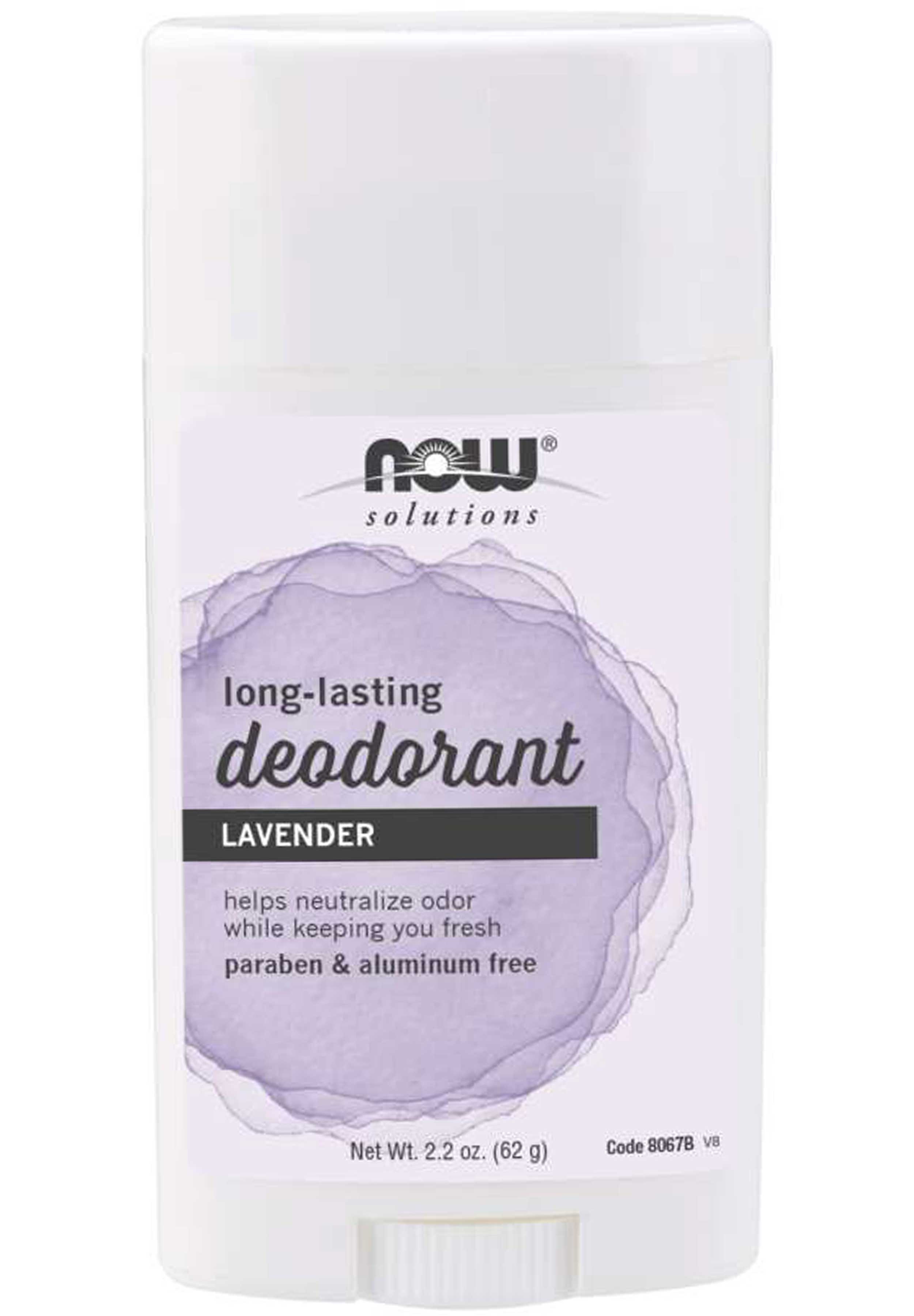 NOW Solutions Long-Lasting Deodorant - Lavender