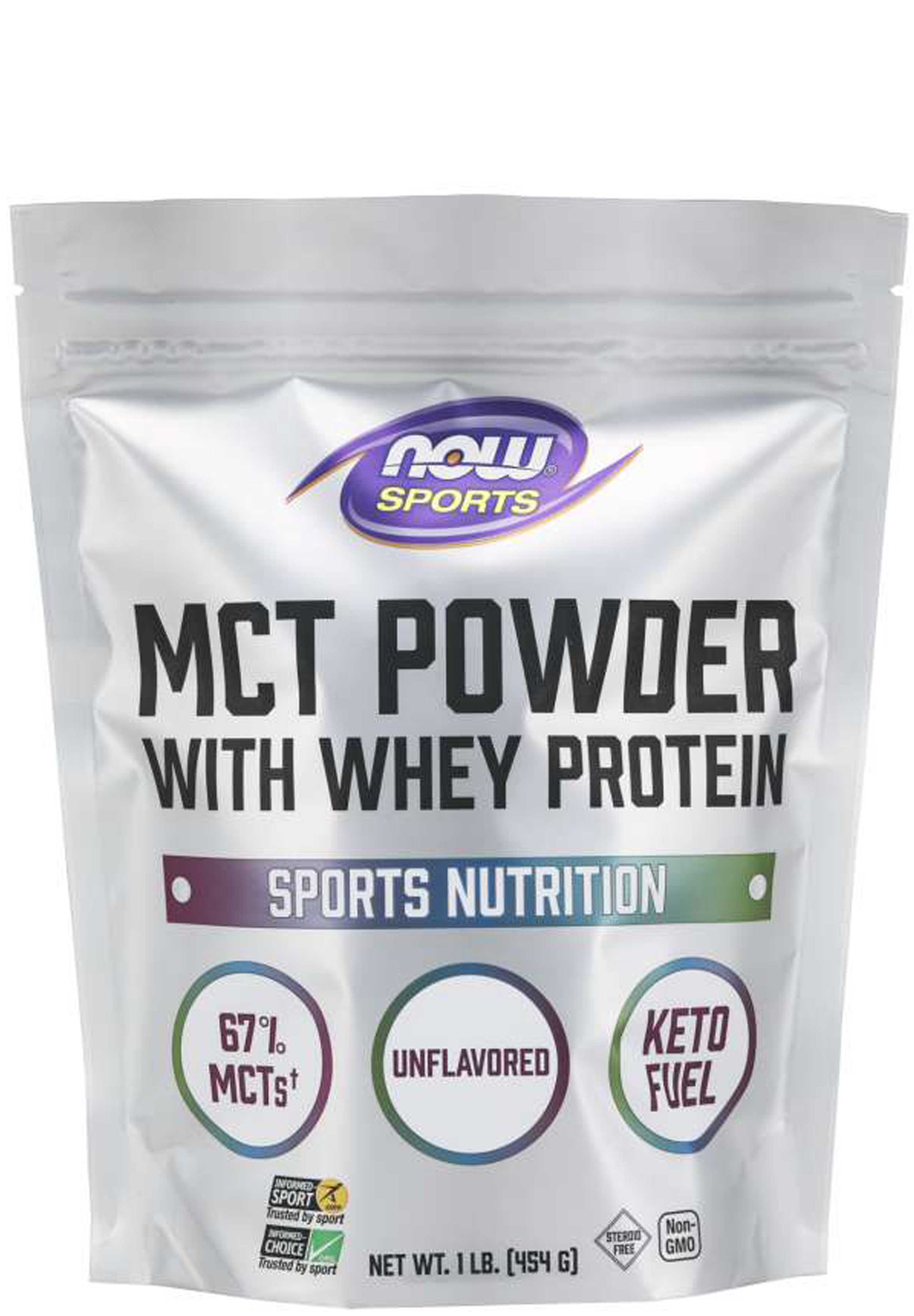 NOW Sports MCT Powder With Whey Protein