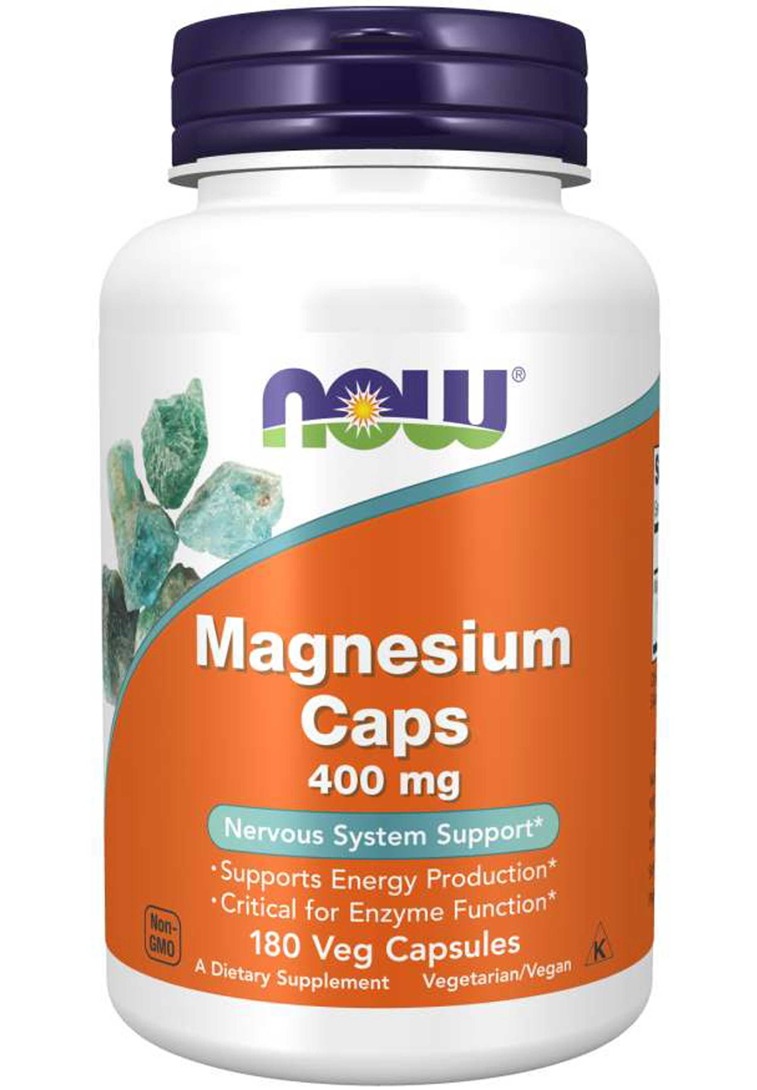 NOW Magnesium Caps 400 mg