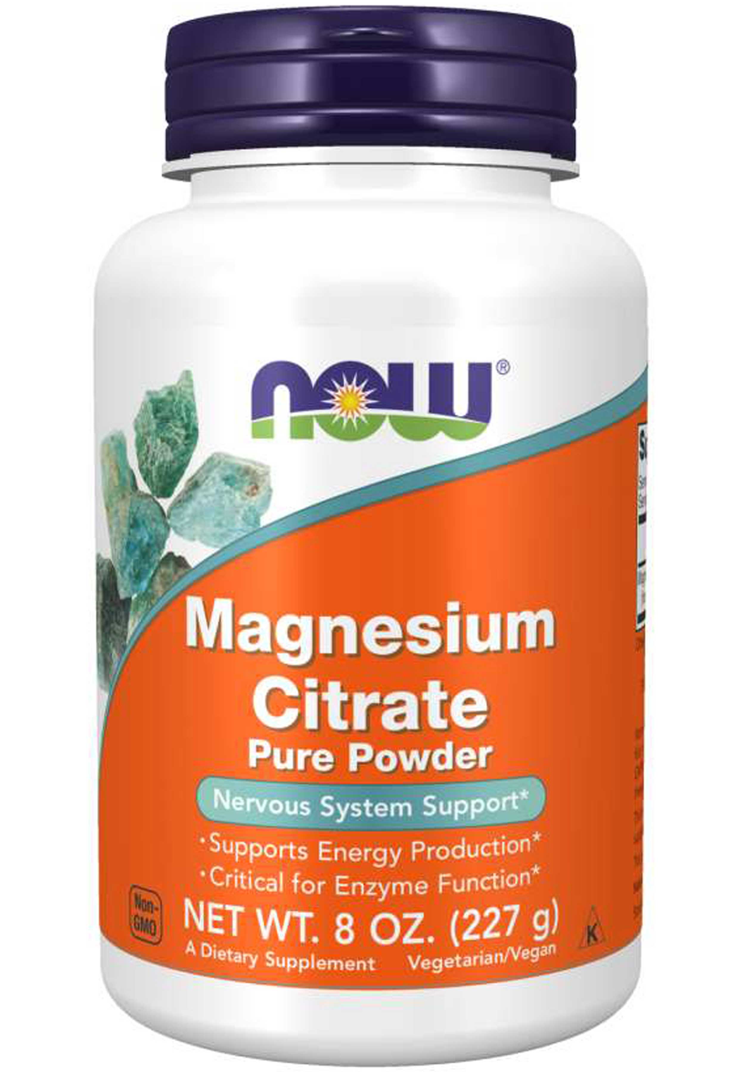 NOW Magnesium Citrate Pure Powder