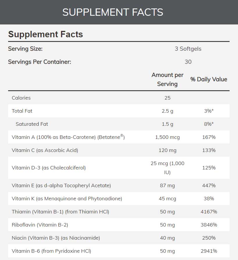 NOW Sports Men's Active Sports Multi Ingredients