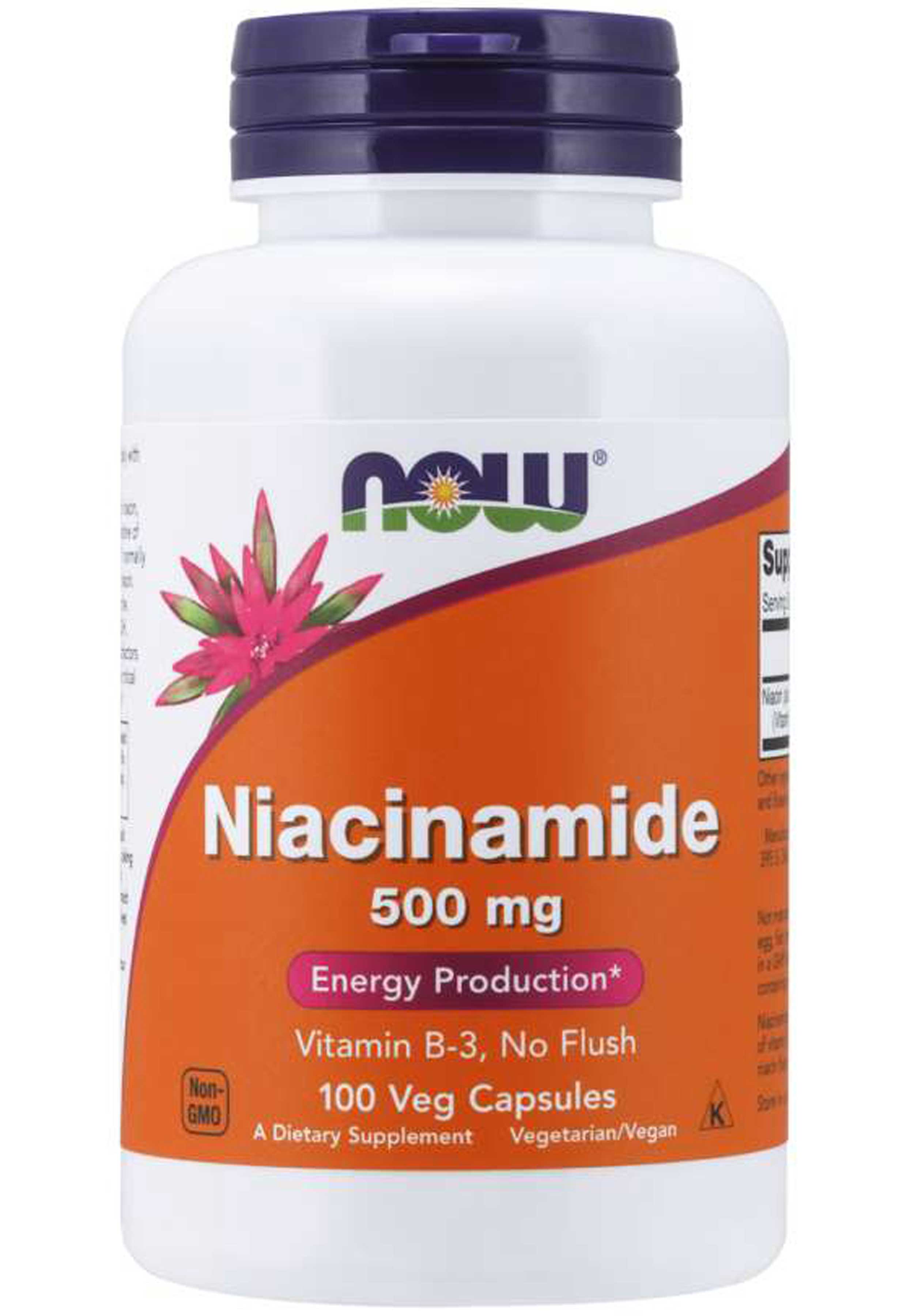 NOW Niacinamide 500 mg