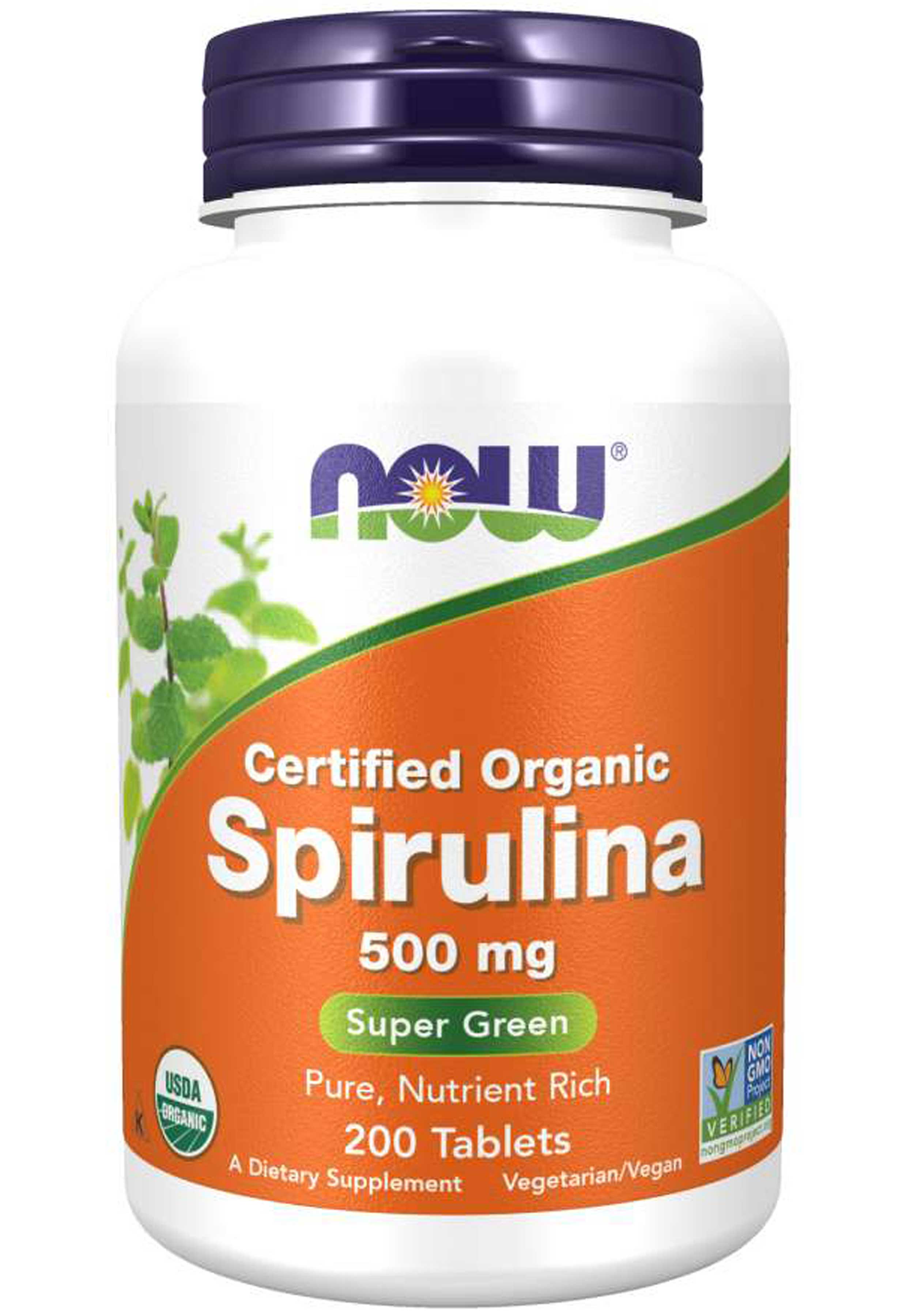 NOW Organic Spirulina