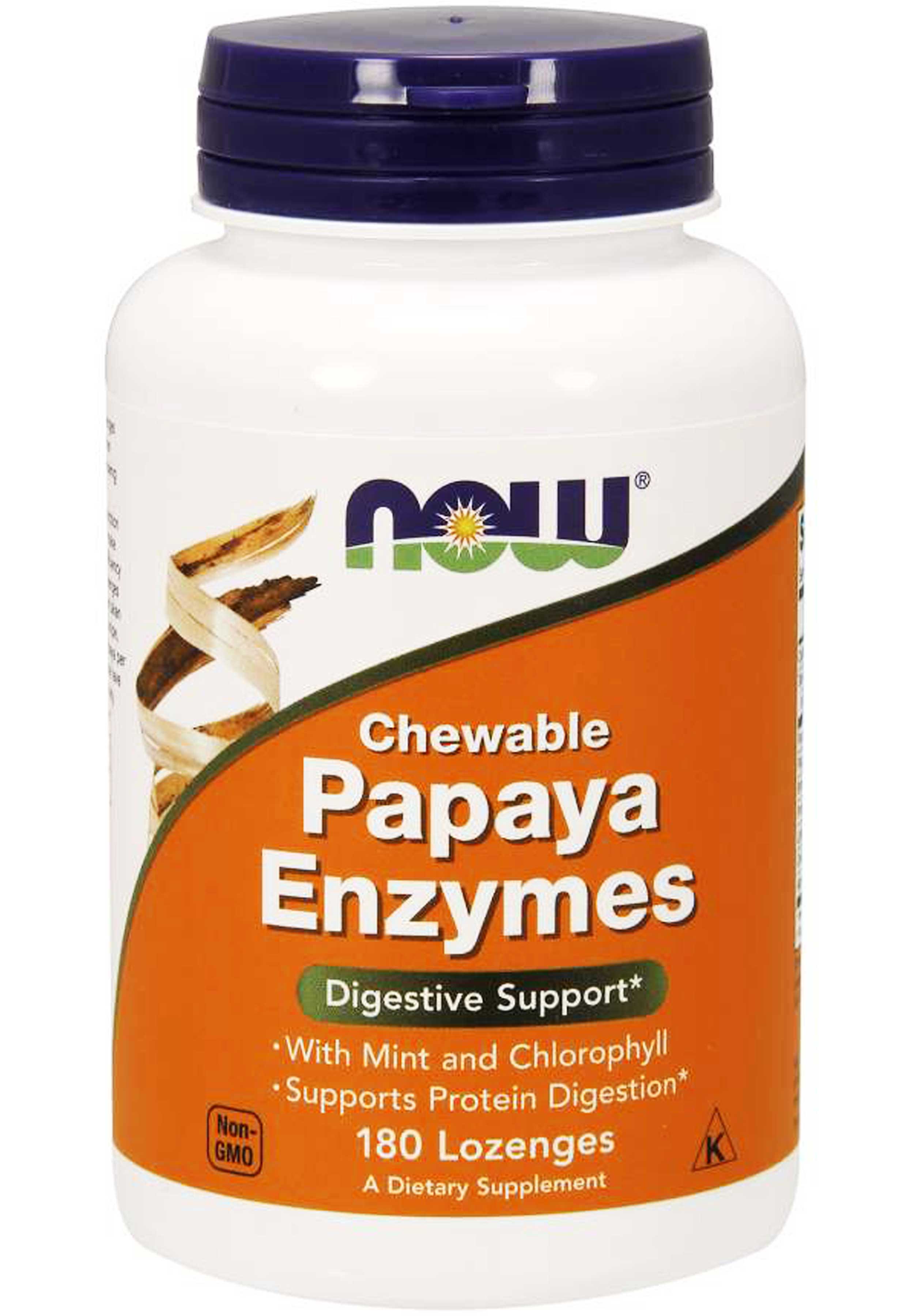 NOW Chewable Papaya Enzymes