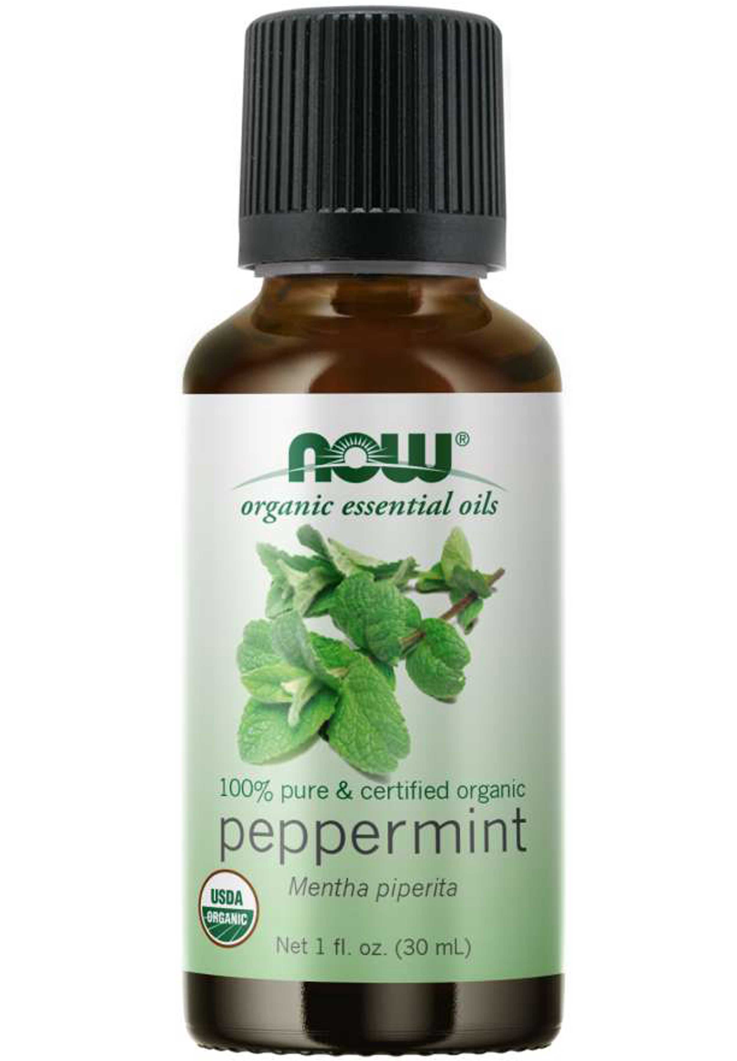 NOW Organic Essential Oils Peppermint Oil, Organic