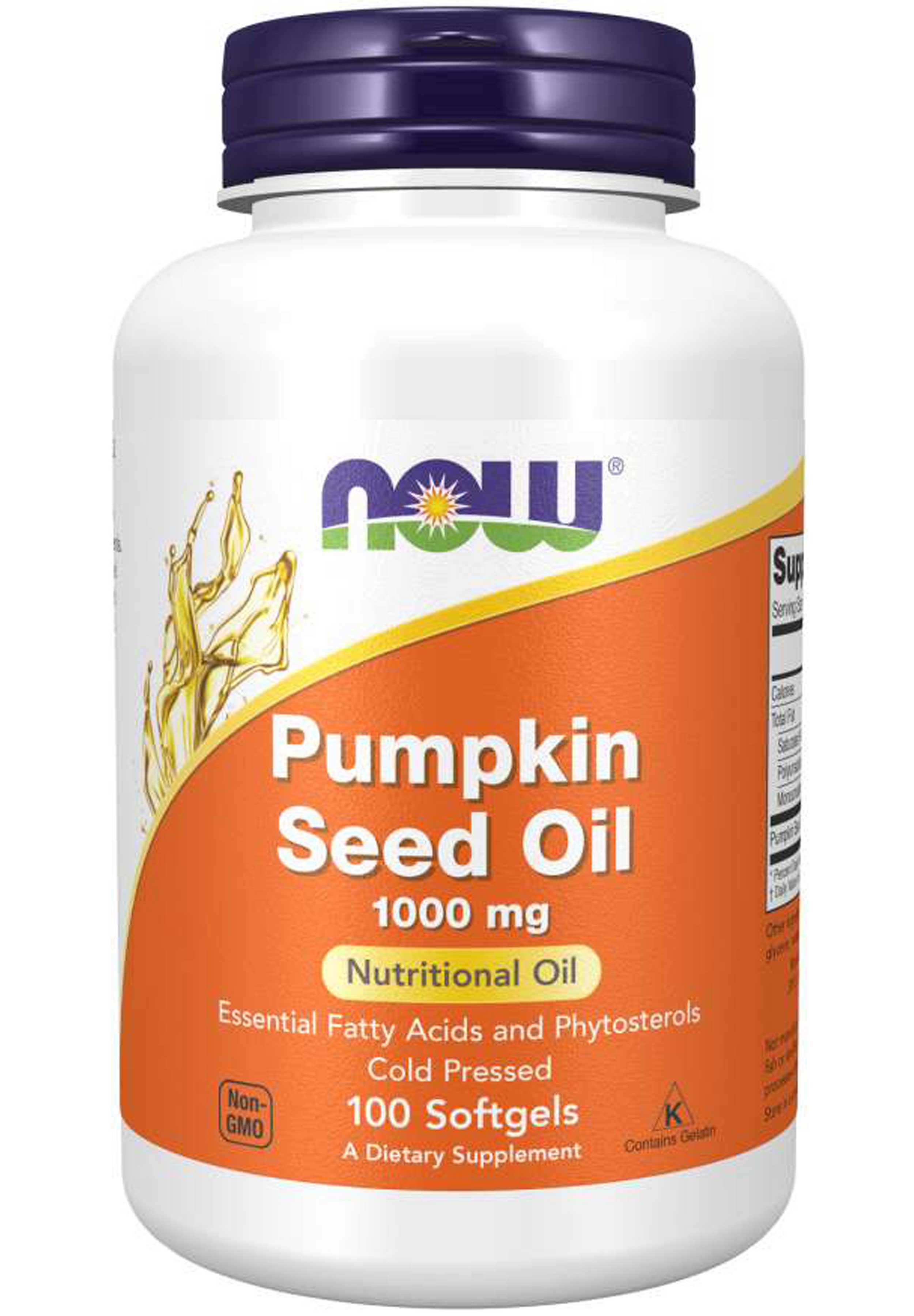 NOW Pumpkin Seed Oil 1000 mg