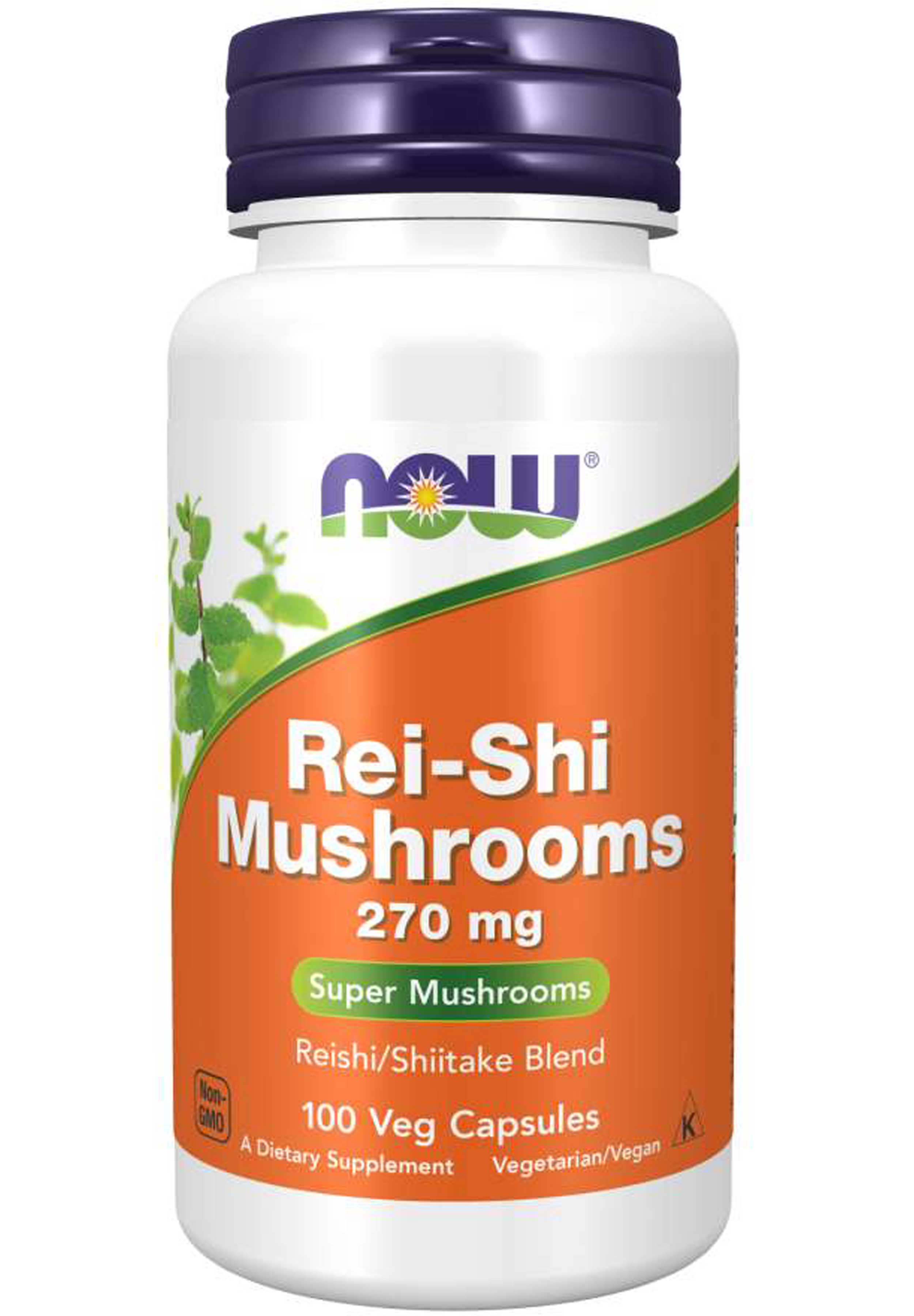NOW Rei-Shi Mushrooms 270 mg