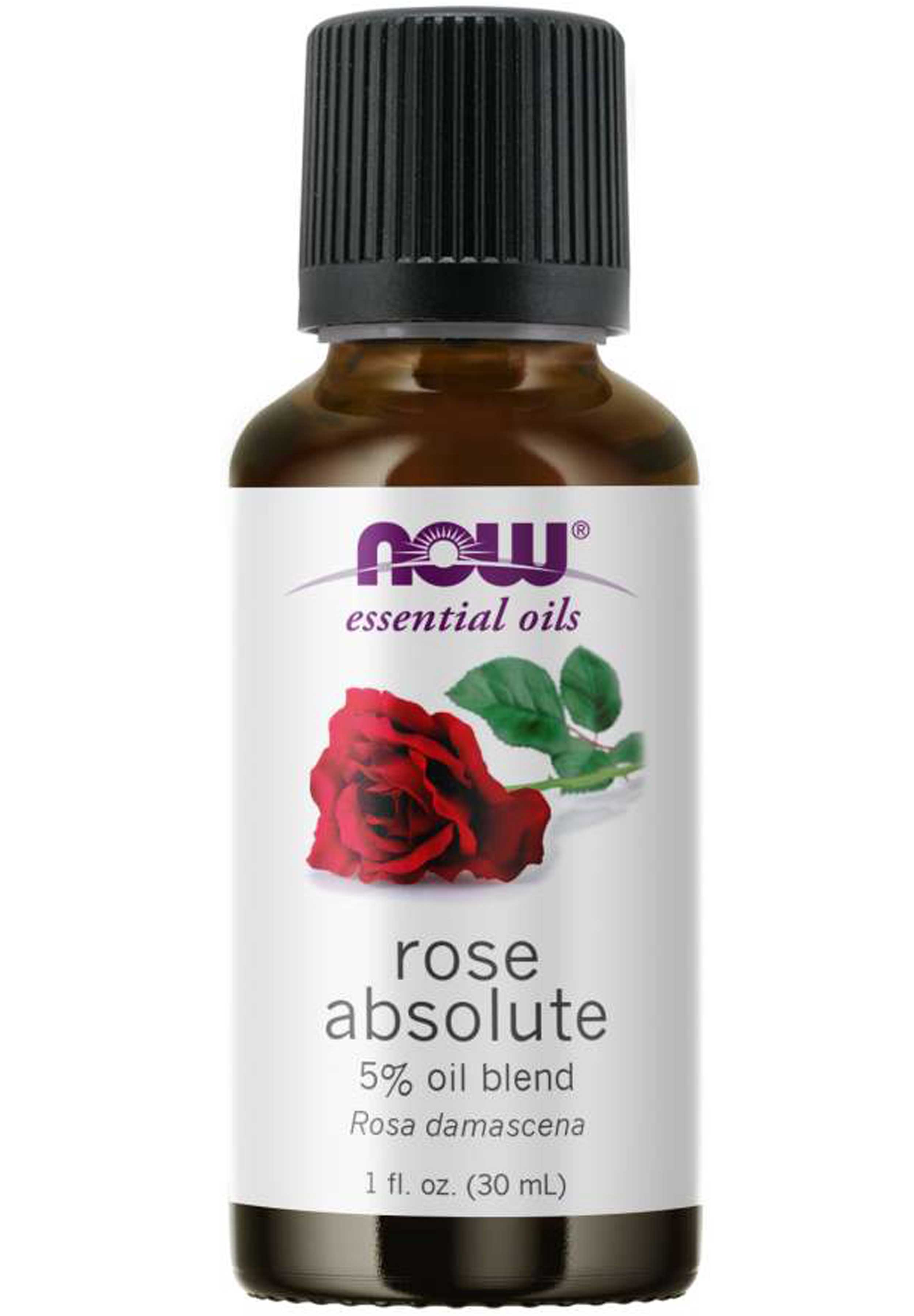 NOW Essential Oils Rose Absolute Oil Blend