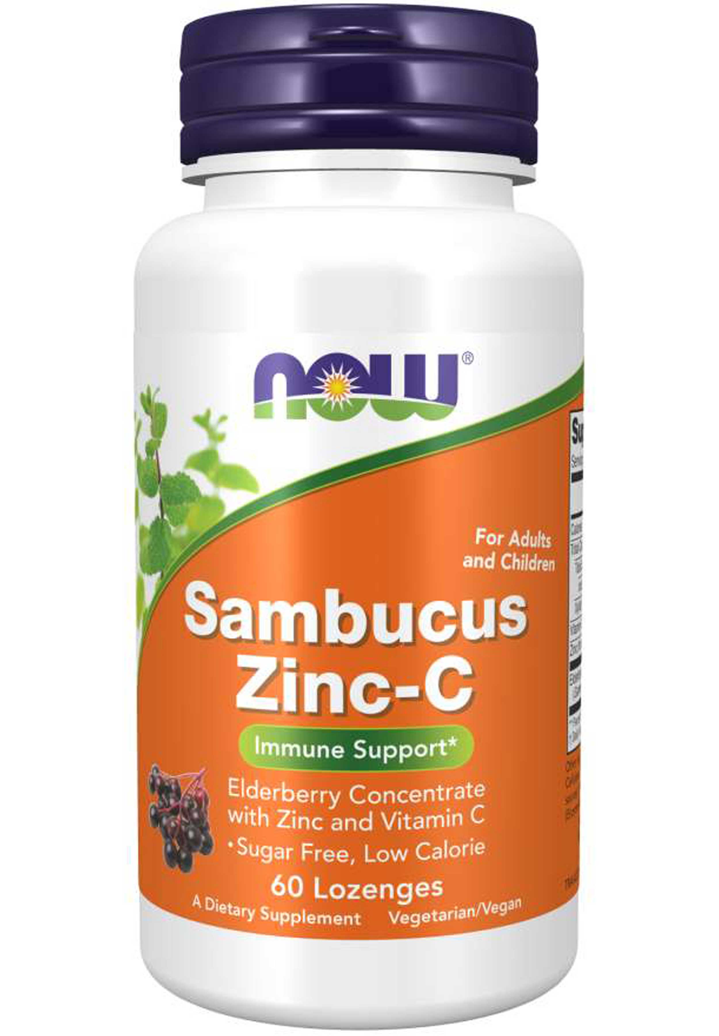 NOW Sambucus Zinc-C