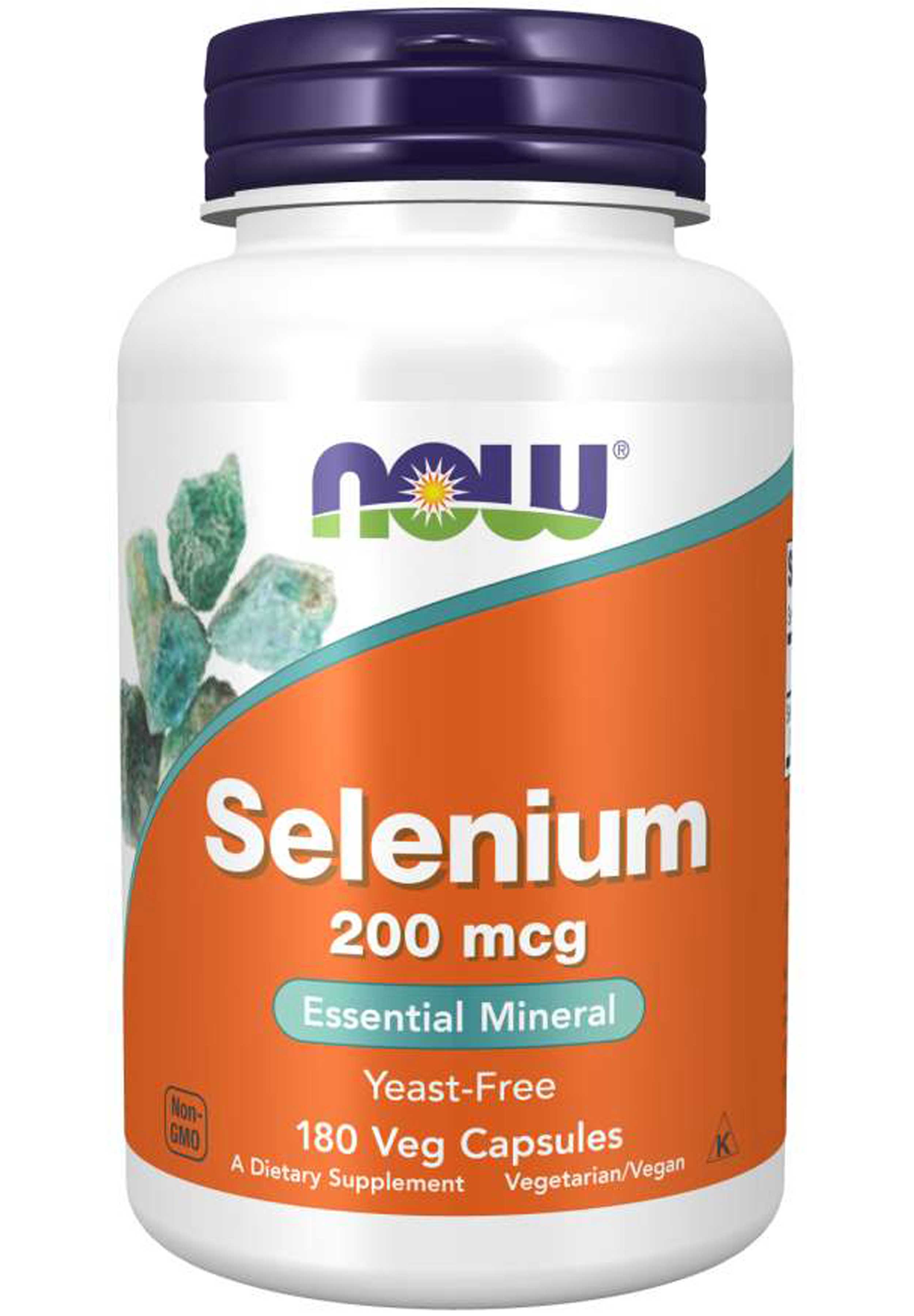 NOW Selenium 200 mcg (Yeast Free)