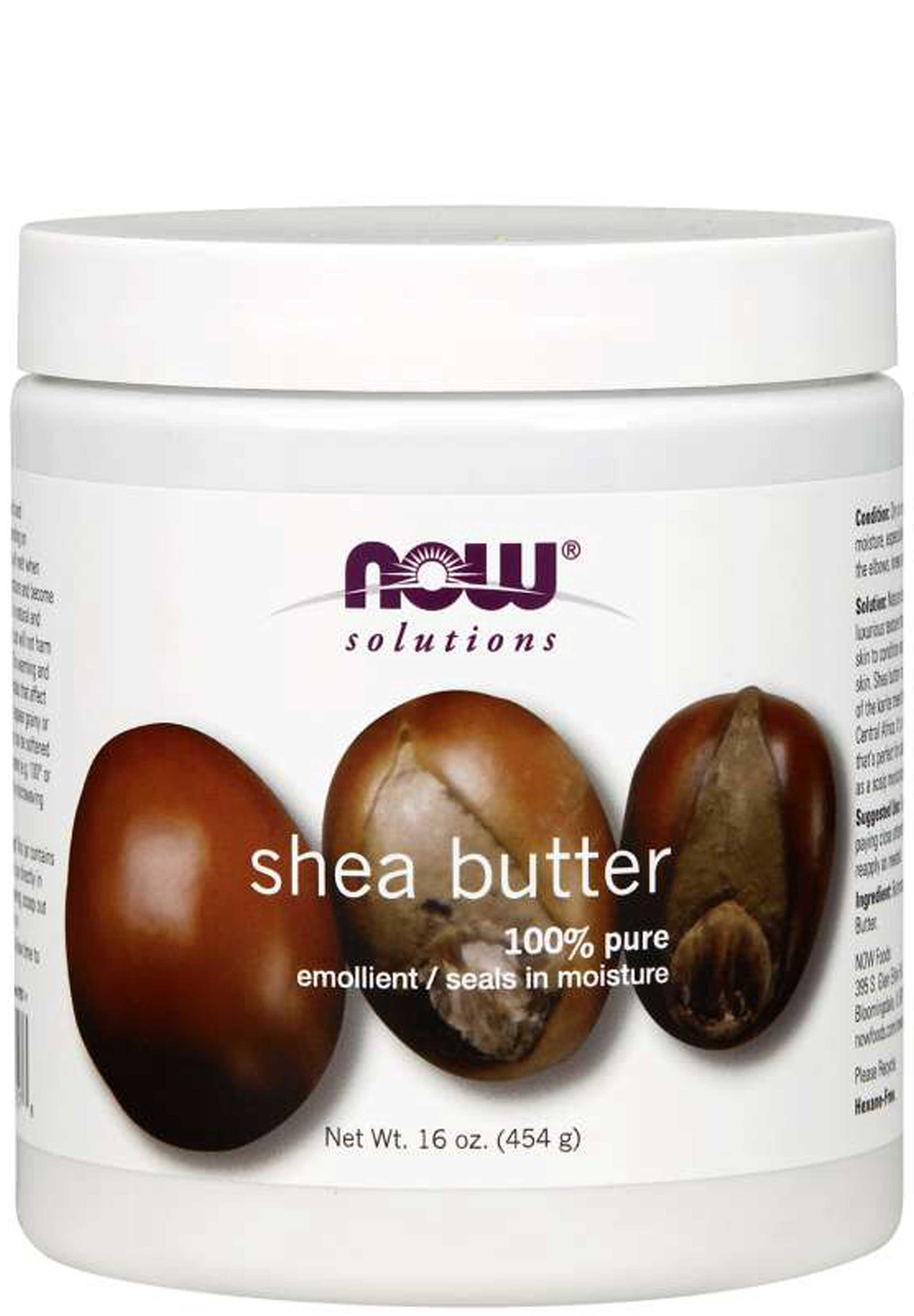 NOW Solutions Shea Butter (100% Natural)