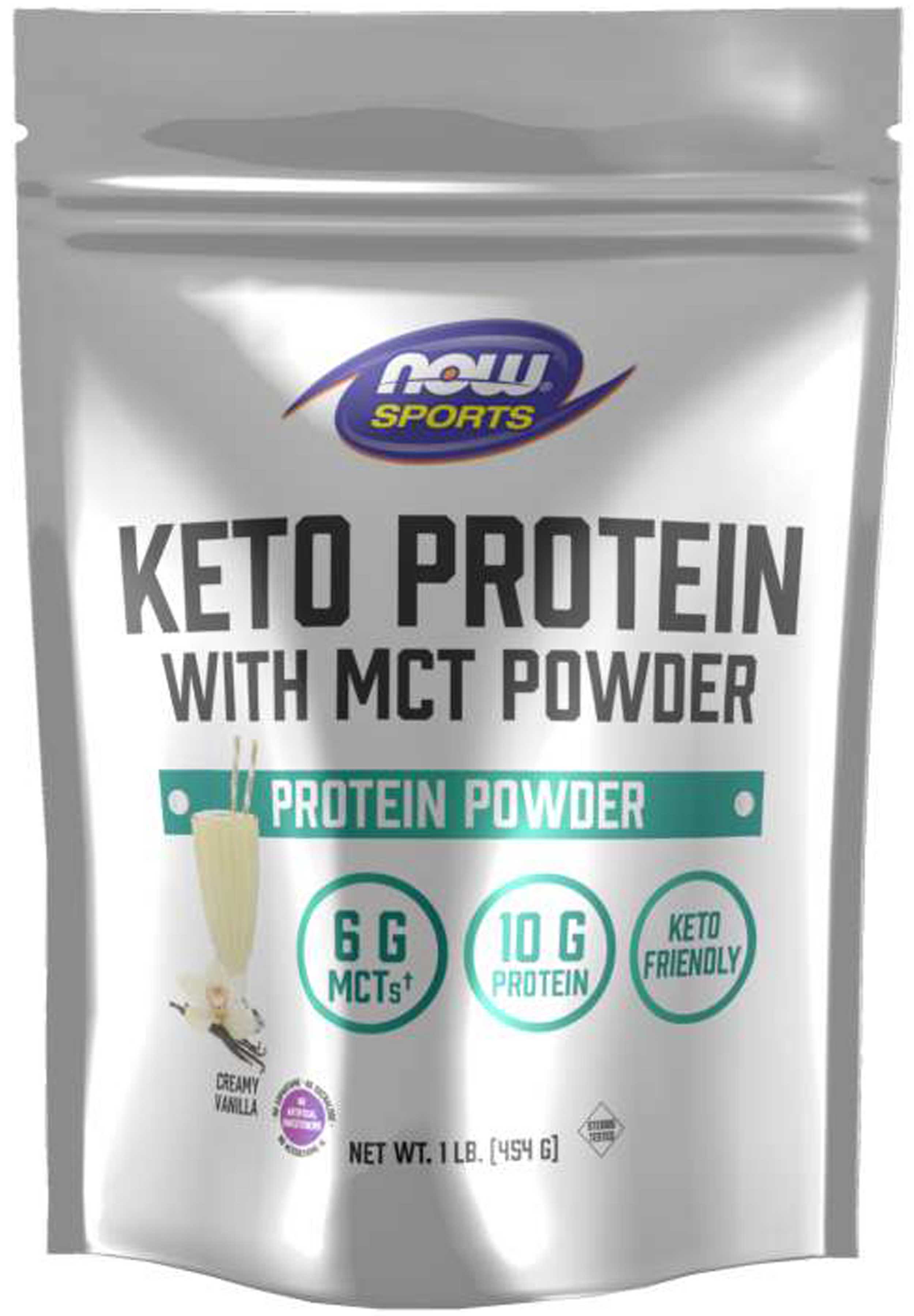 NOW Sports Keto Protein with MCT Powder