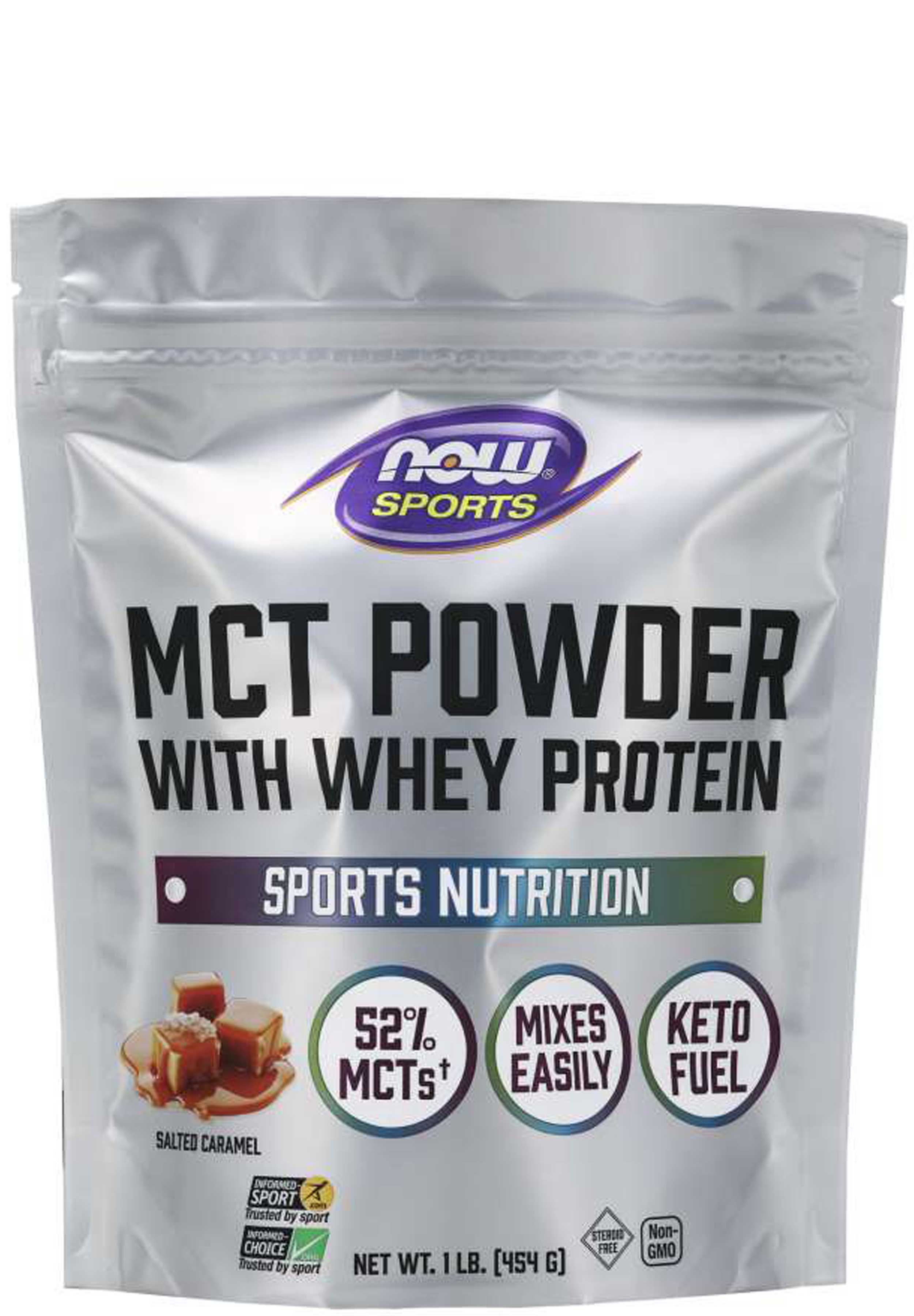 NOW Sports MCT Powder With Whey Protein
