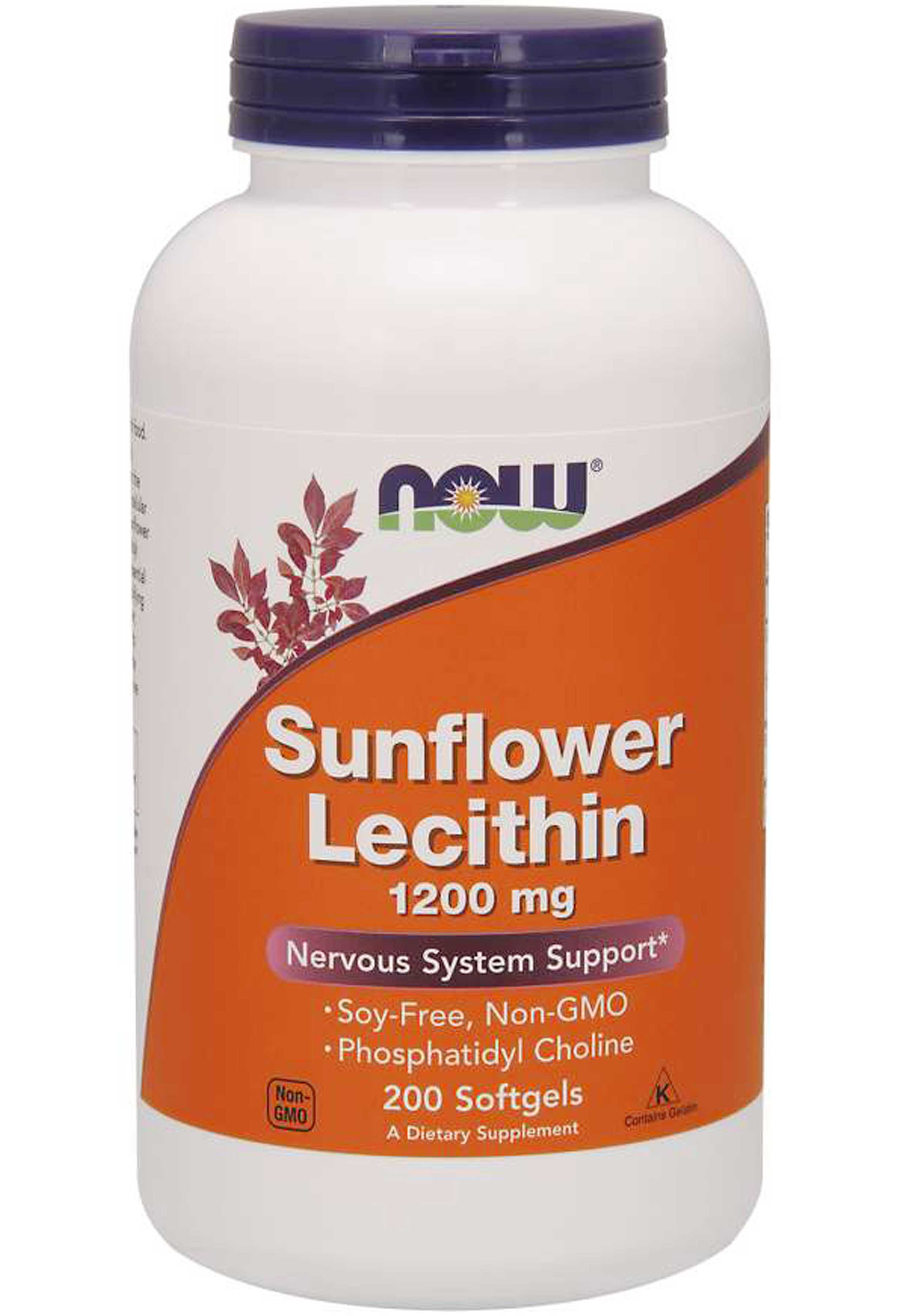 NOW Sunflower Lecithin 1200 mg