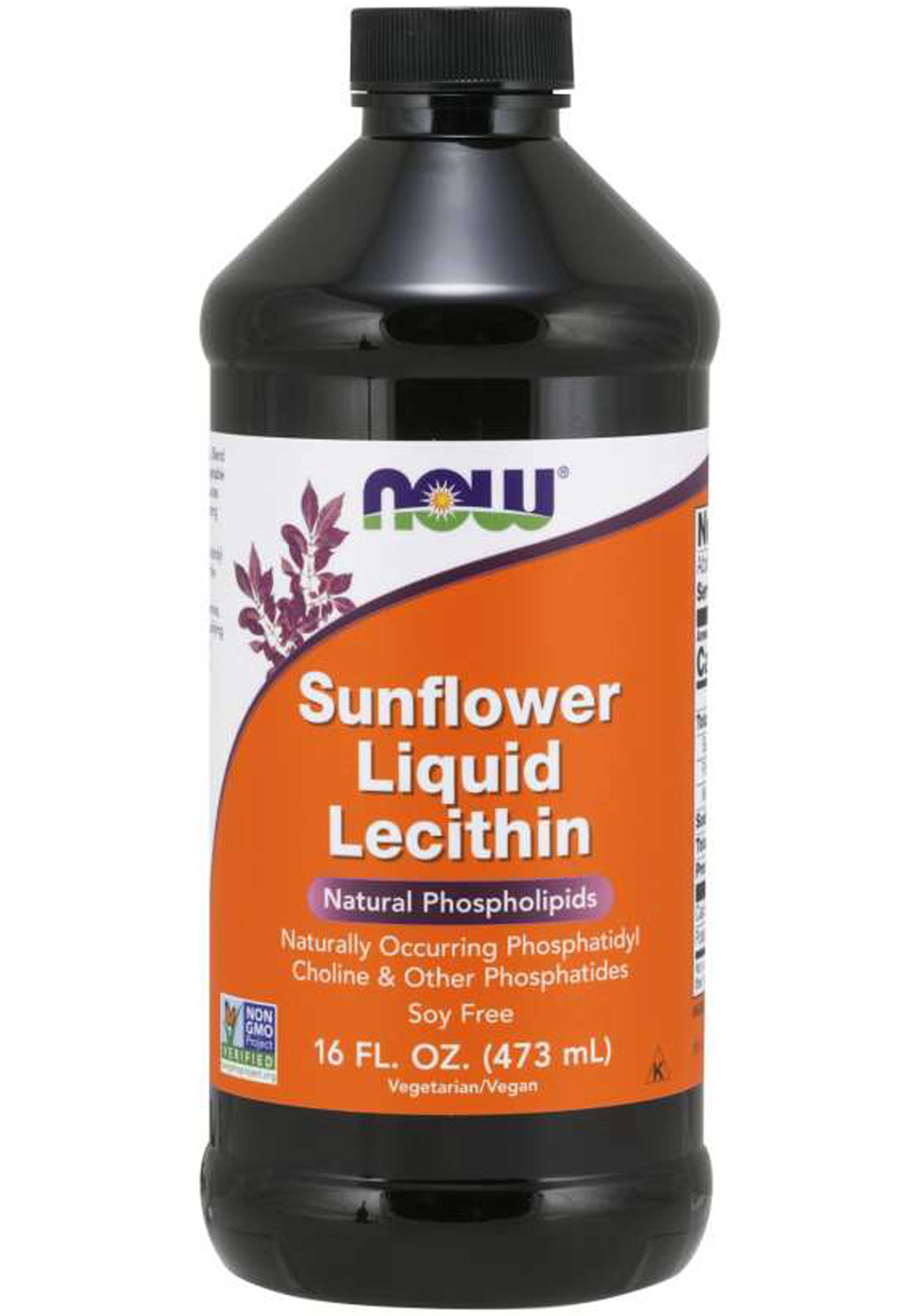 NOW Sunflower Liquid Lecithin