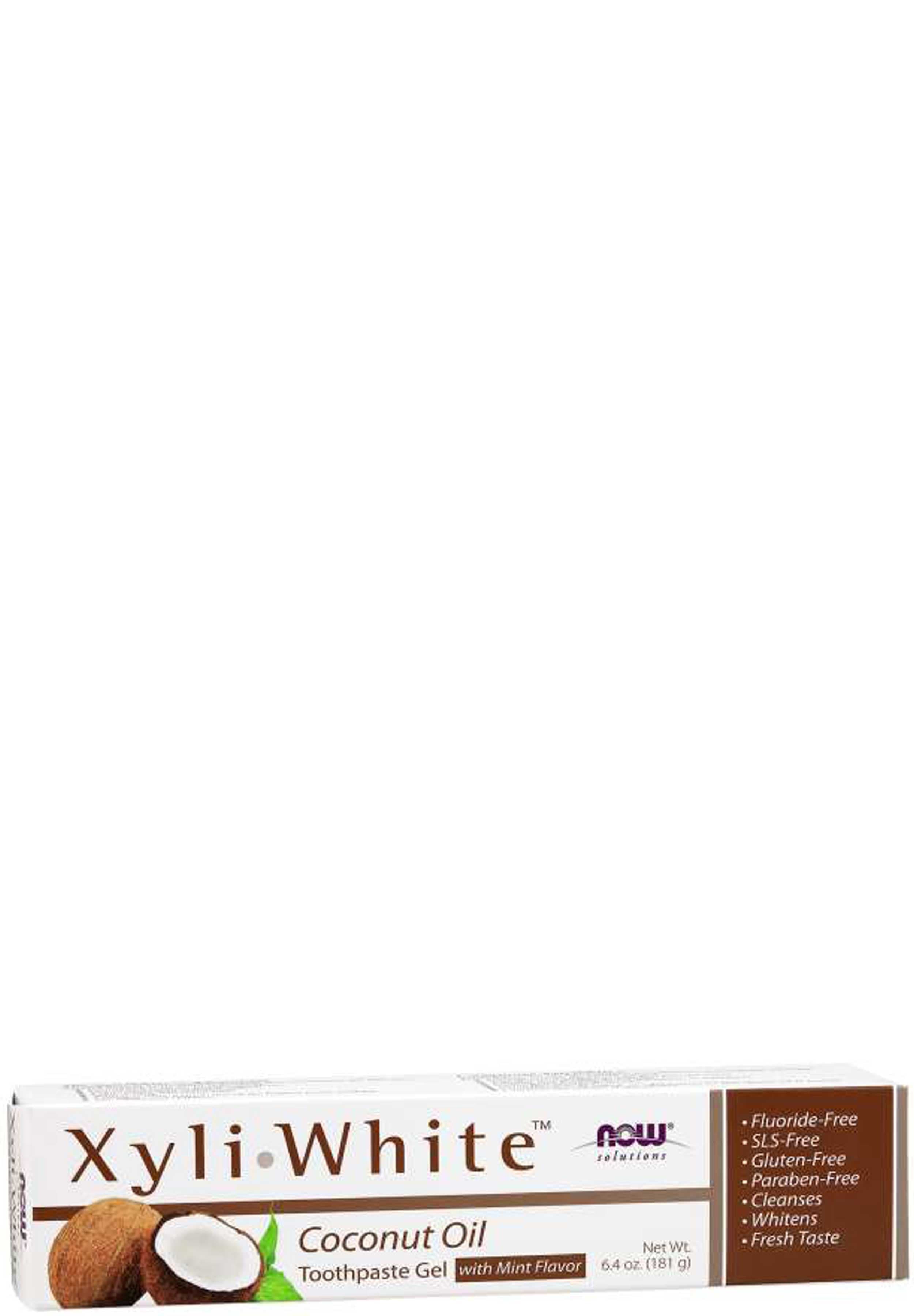 NOW Solutions XyliWhite Coconut Oil Toothpaste