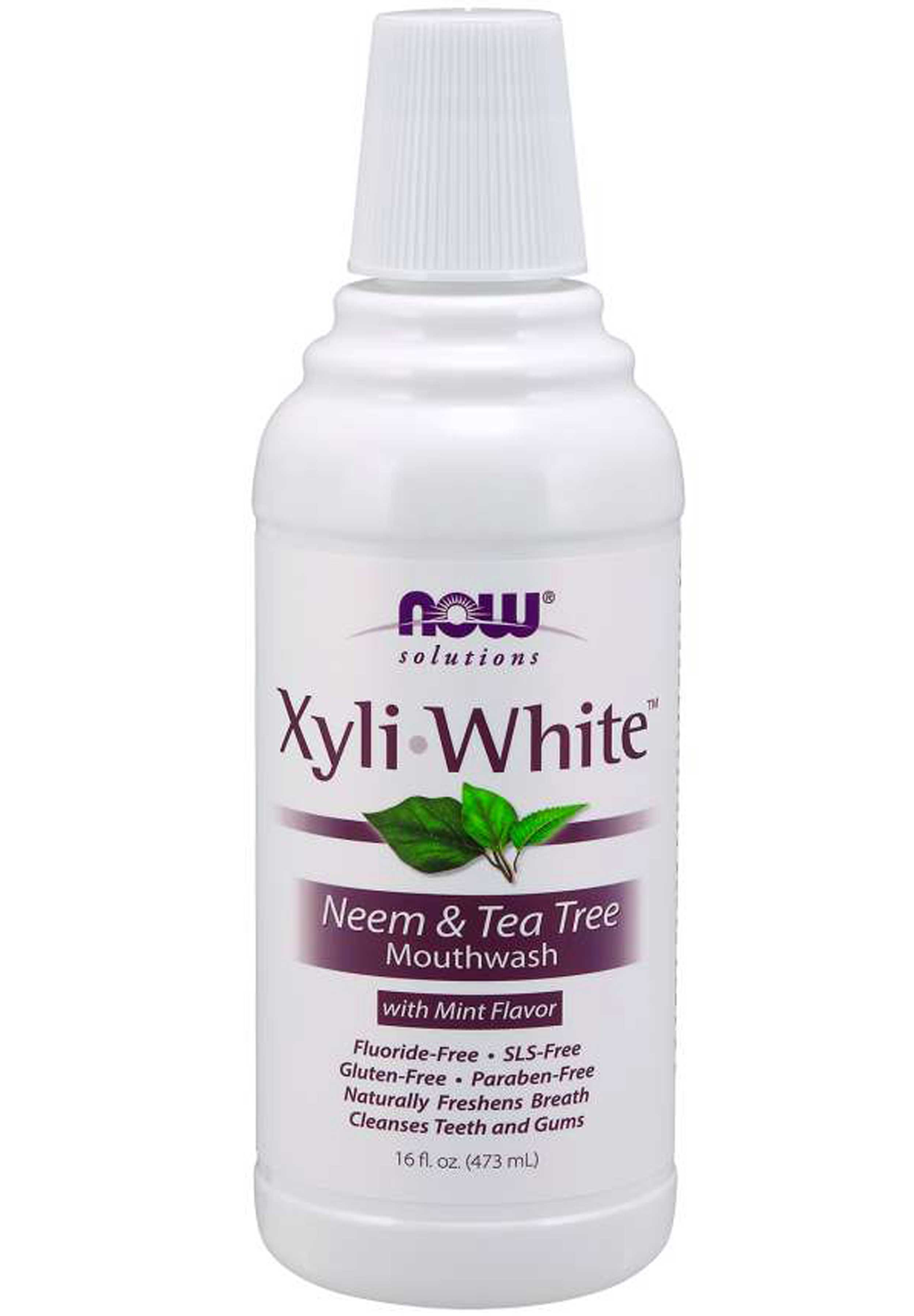 NOW Solutions Xyliwhite Neem & Tea Tree Mouthwash