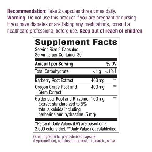 Nature's Way Phyto-Biotic Premium Blend Ingredients