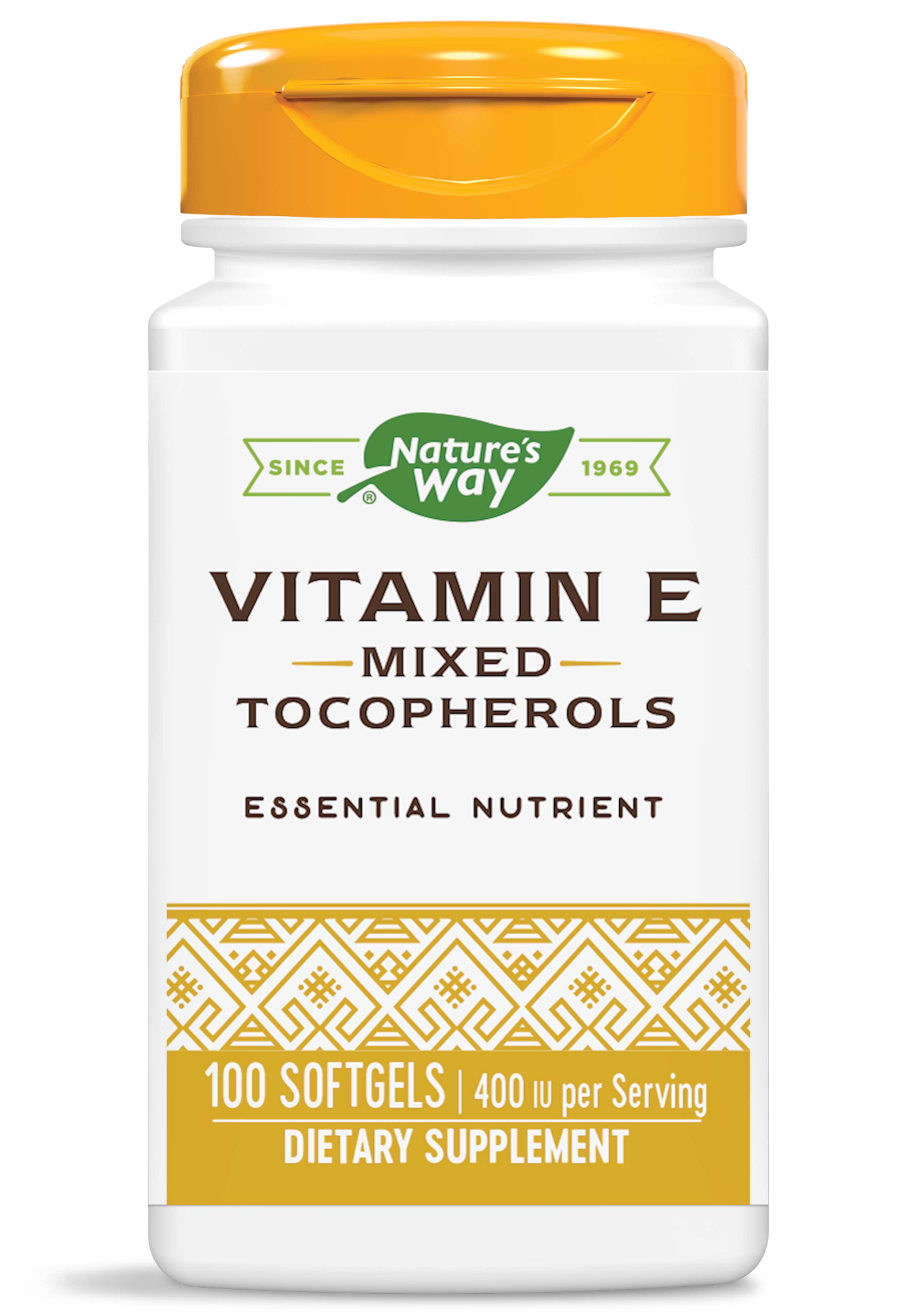 Nature's Way Vitamin E 400 IU with Mixed Tocopherols