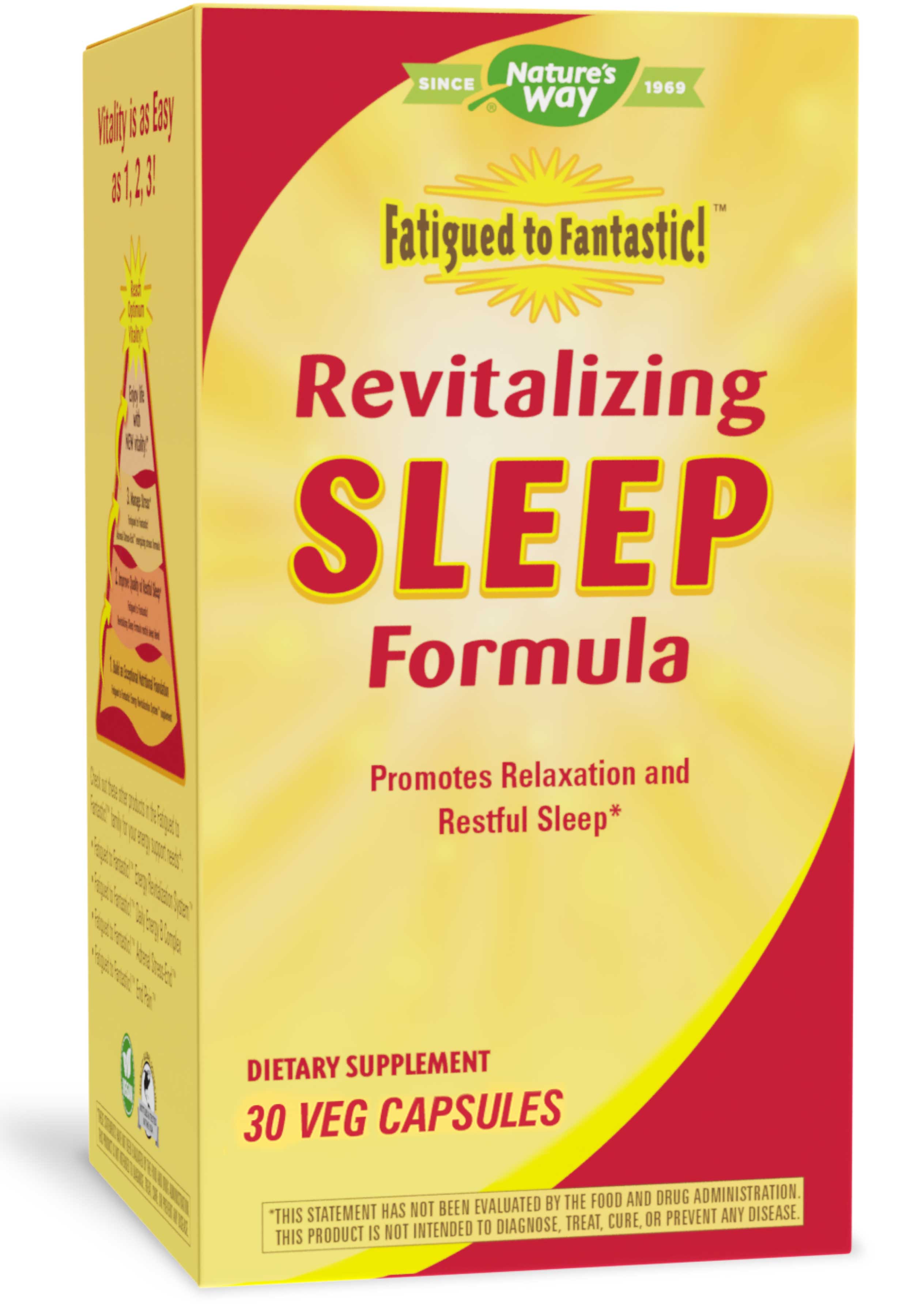 Nature's Way Fatigued to Fantastic! Revitalizing Sleep Formula