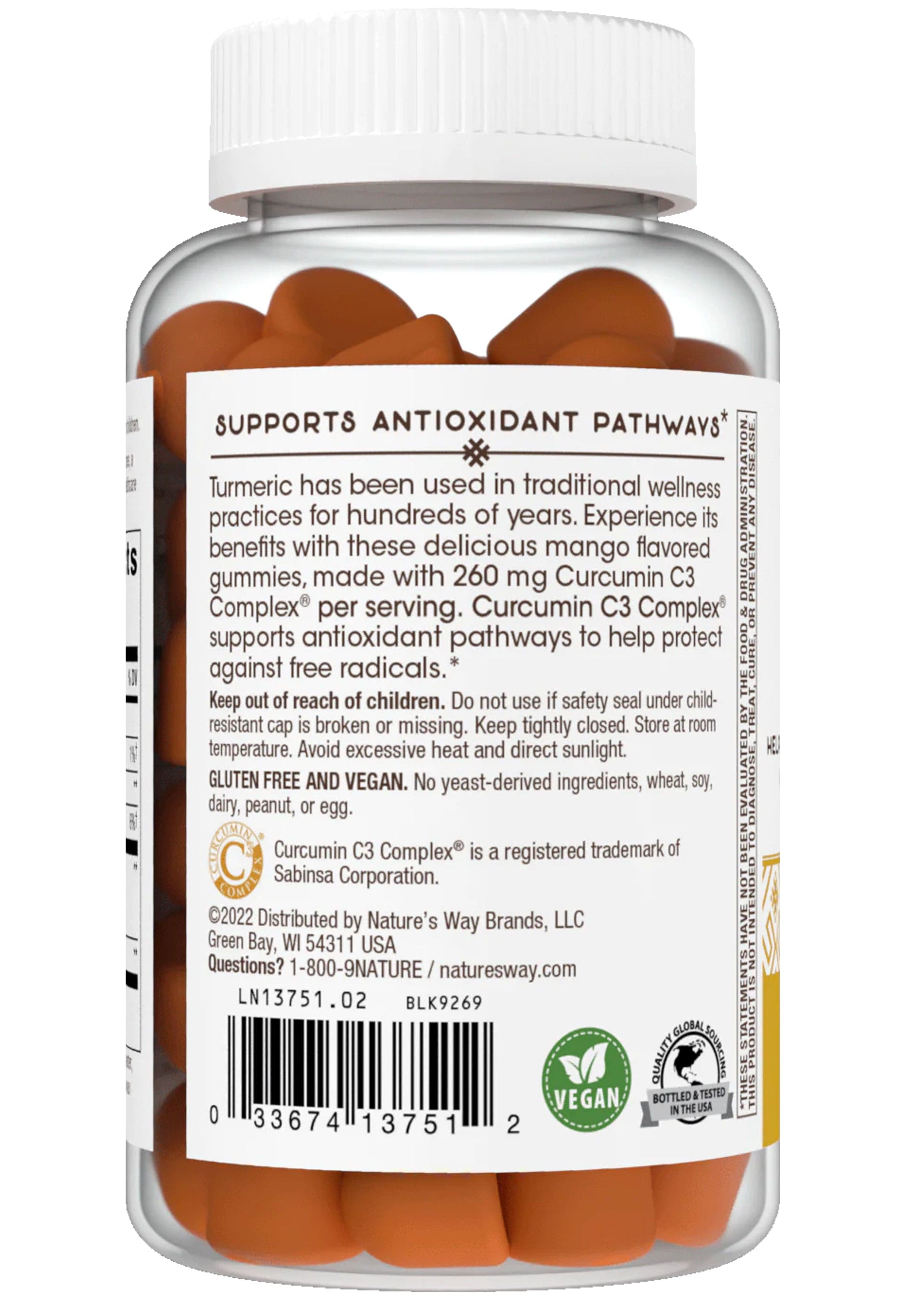 Nature's Way Turmeric Ginger Gummies