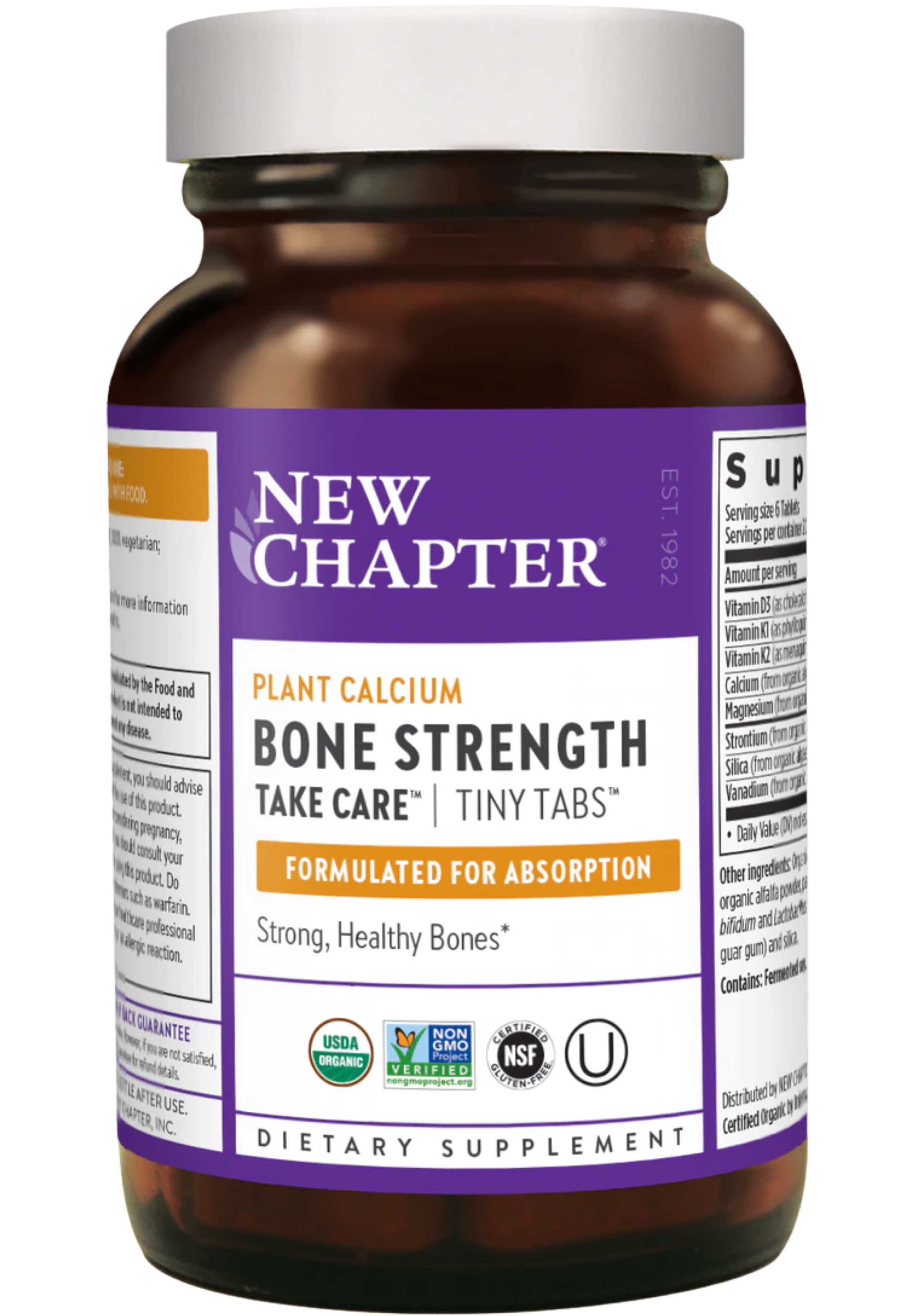 New Chapter Bone Strength Take Care Tiny Tabs