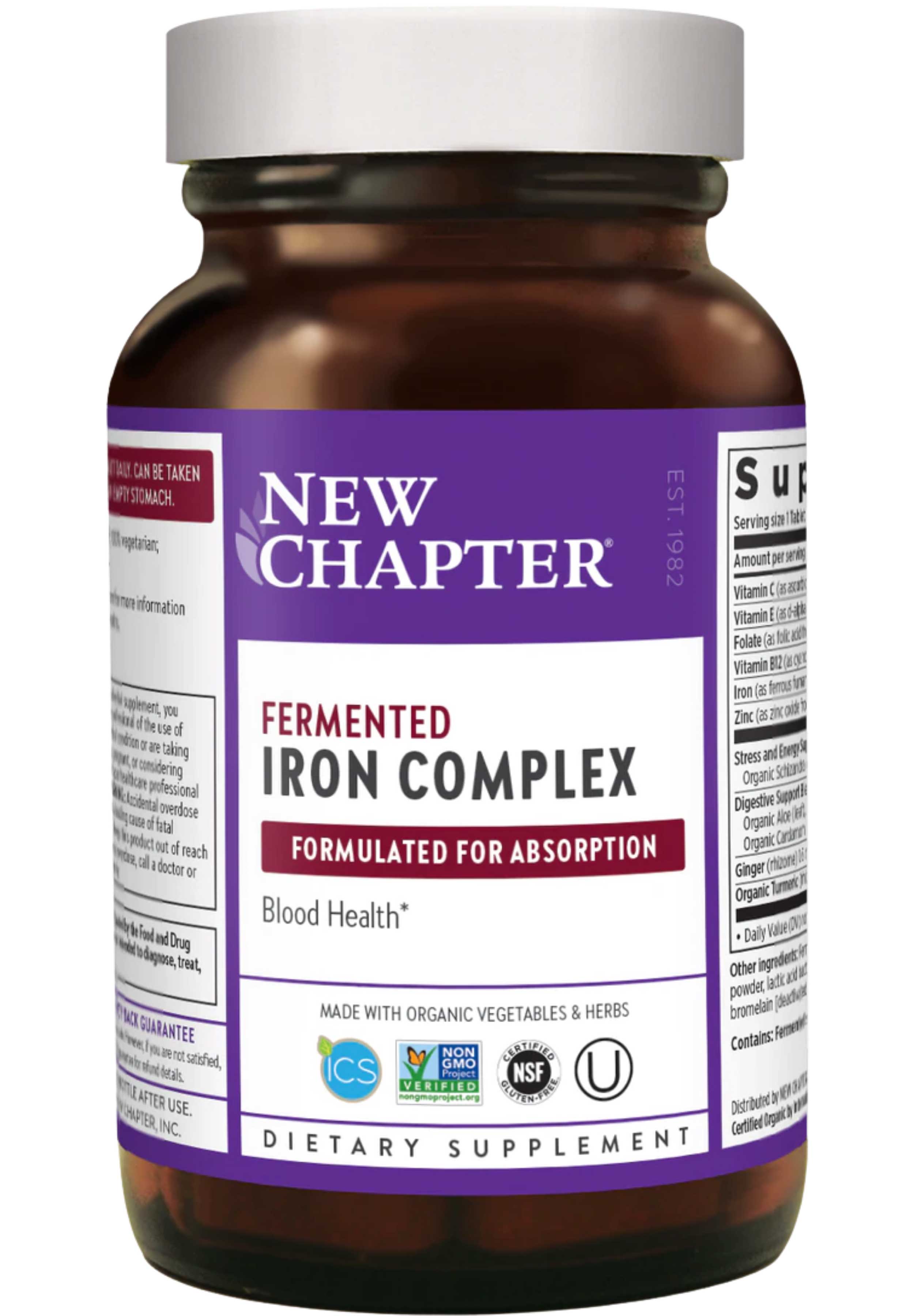 New Chapter Iron Food Complex