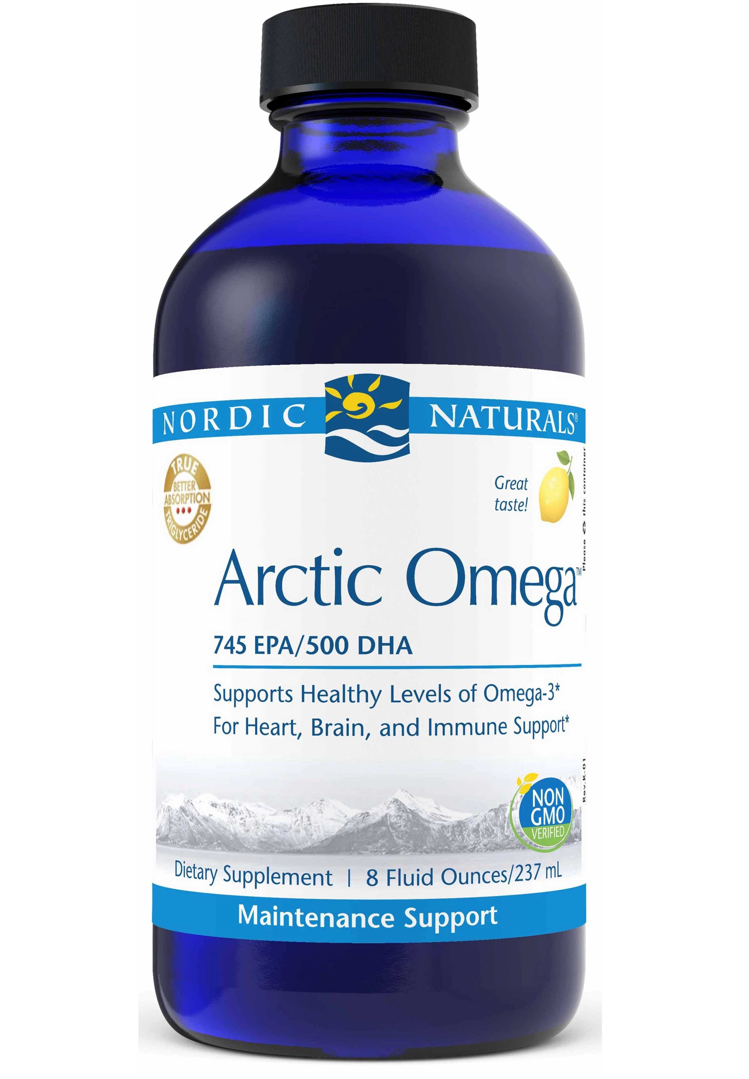 Nordic Naturals Arctic Omega Lemon Liquid