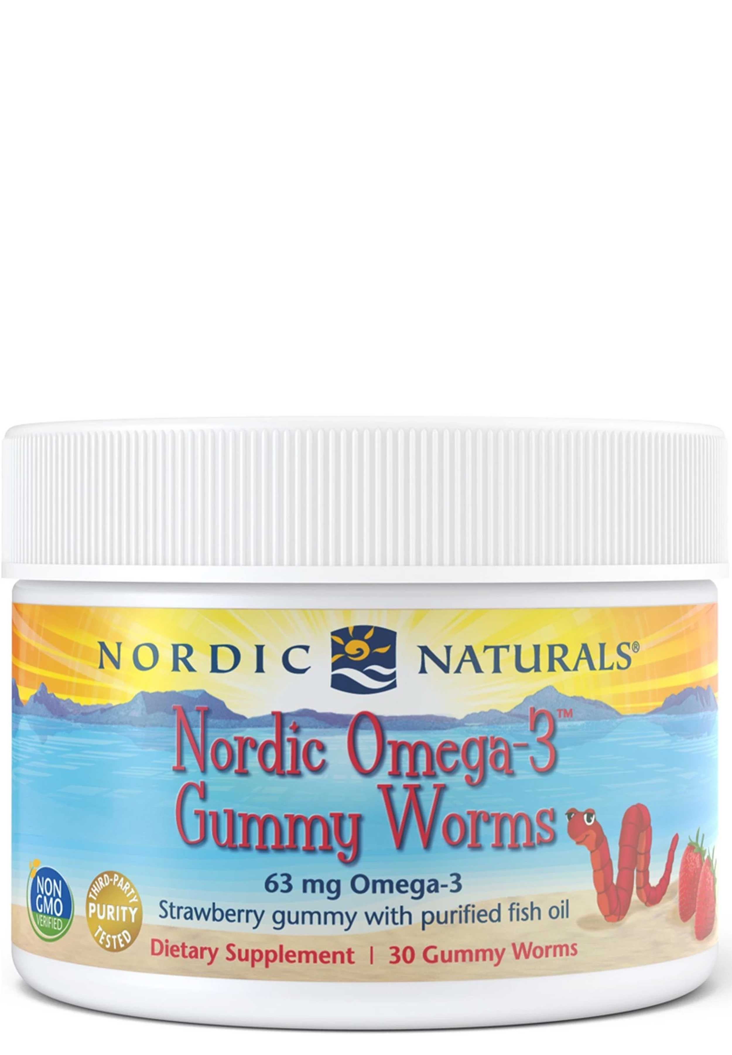 Nordic Naturals Nordic Omega-3 Gummy Worms