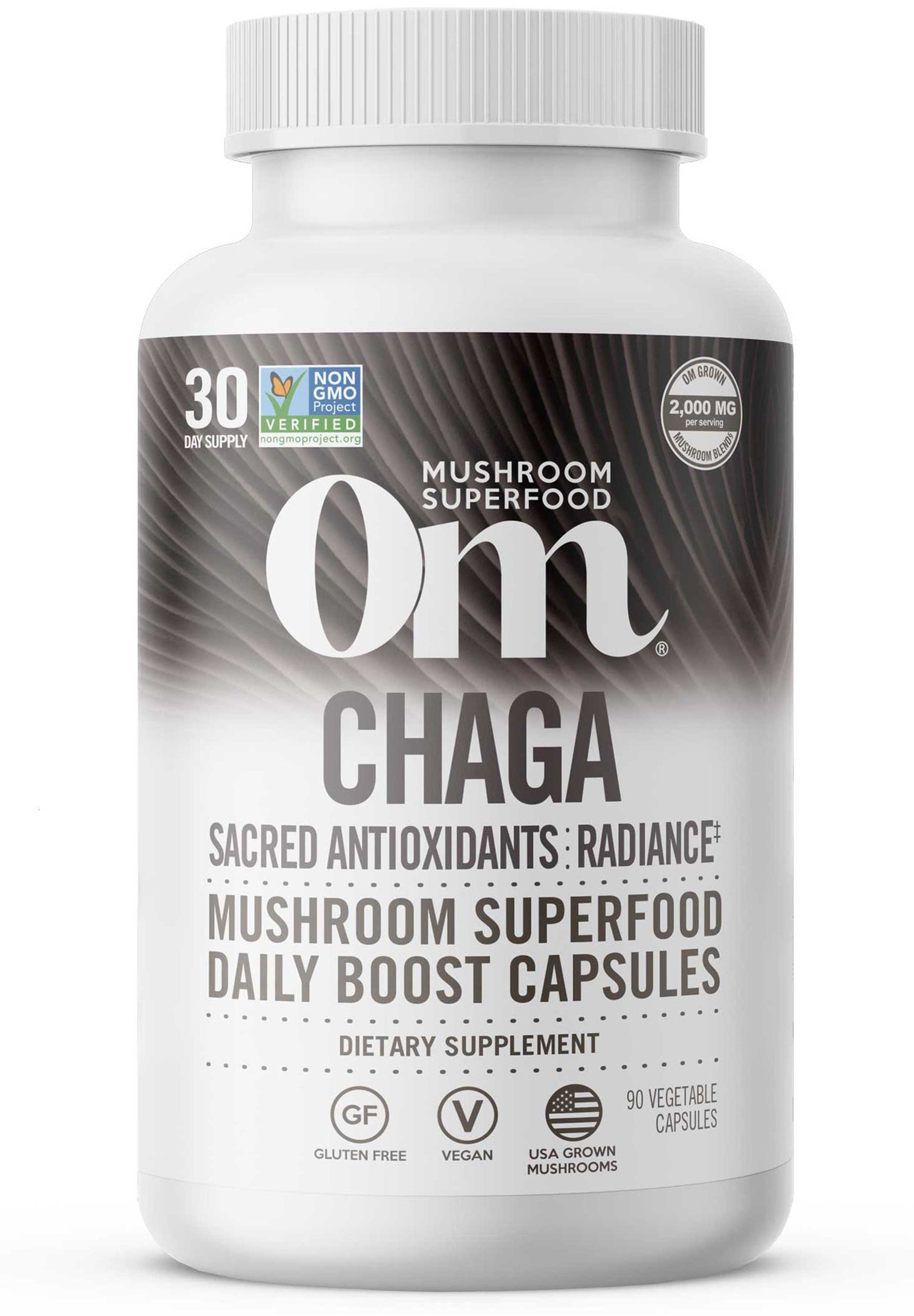 Om Mushrooms Chaga Capsules