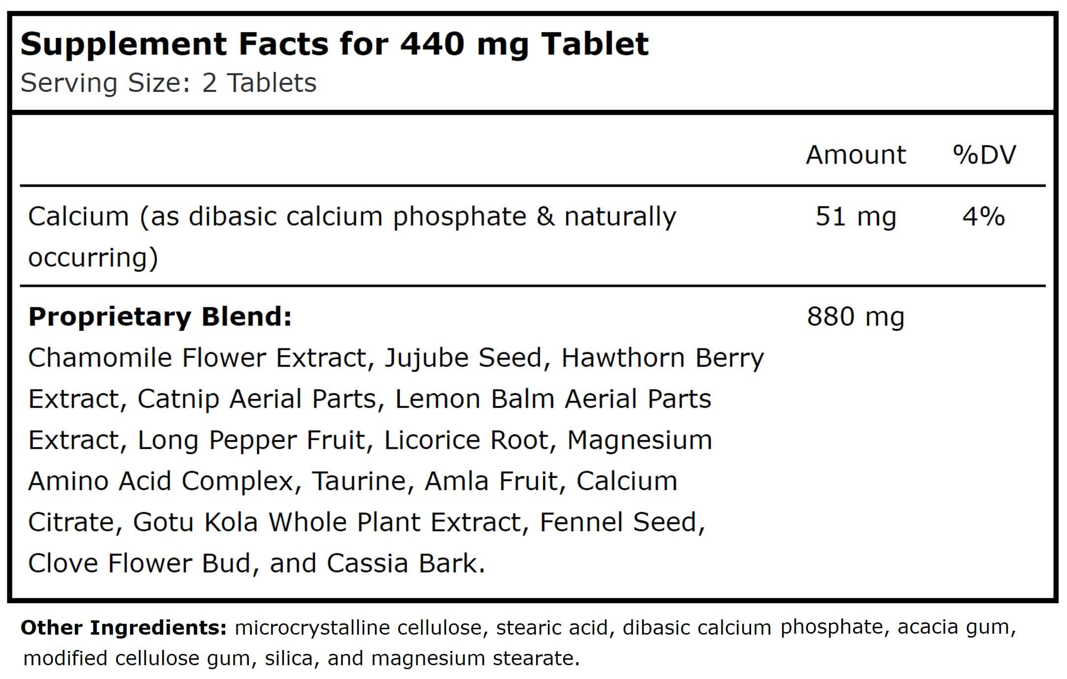 Planetary Herbals Calm Child Tablets