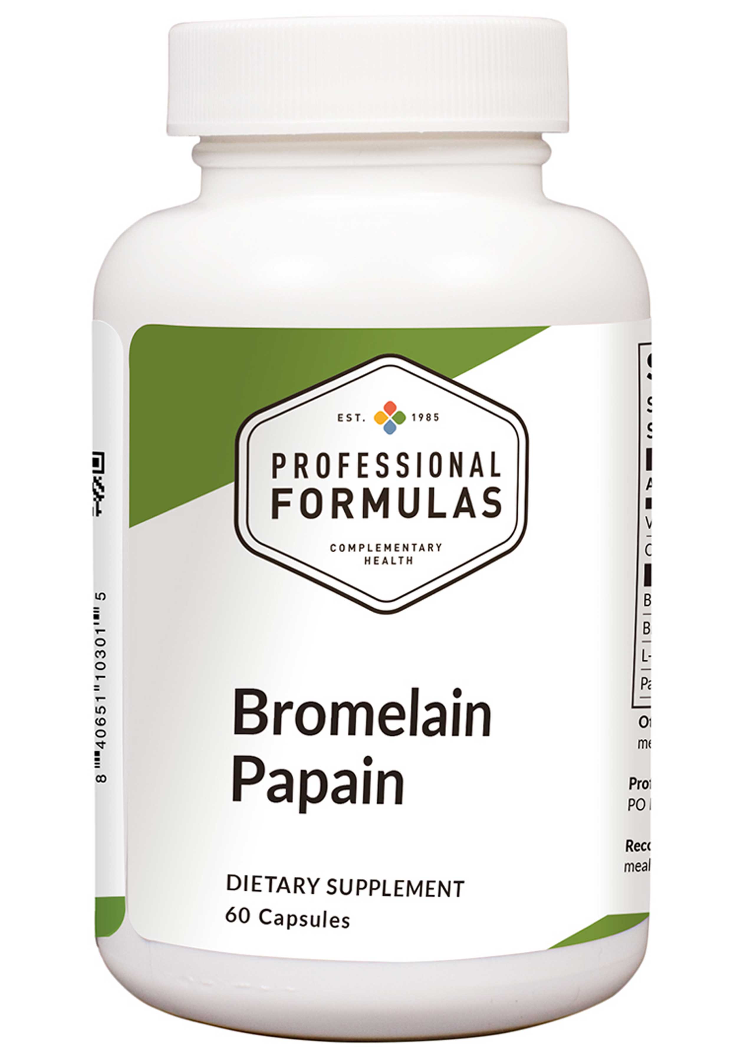Professional Formulas Bromelain Papain