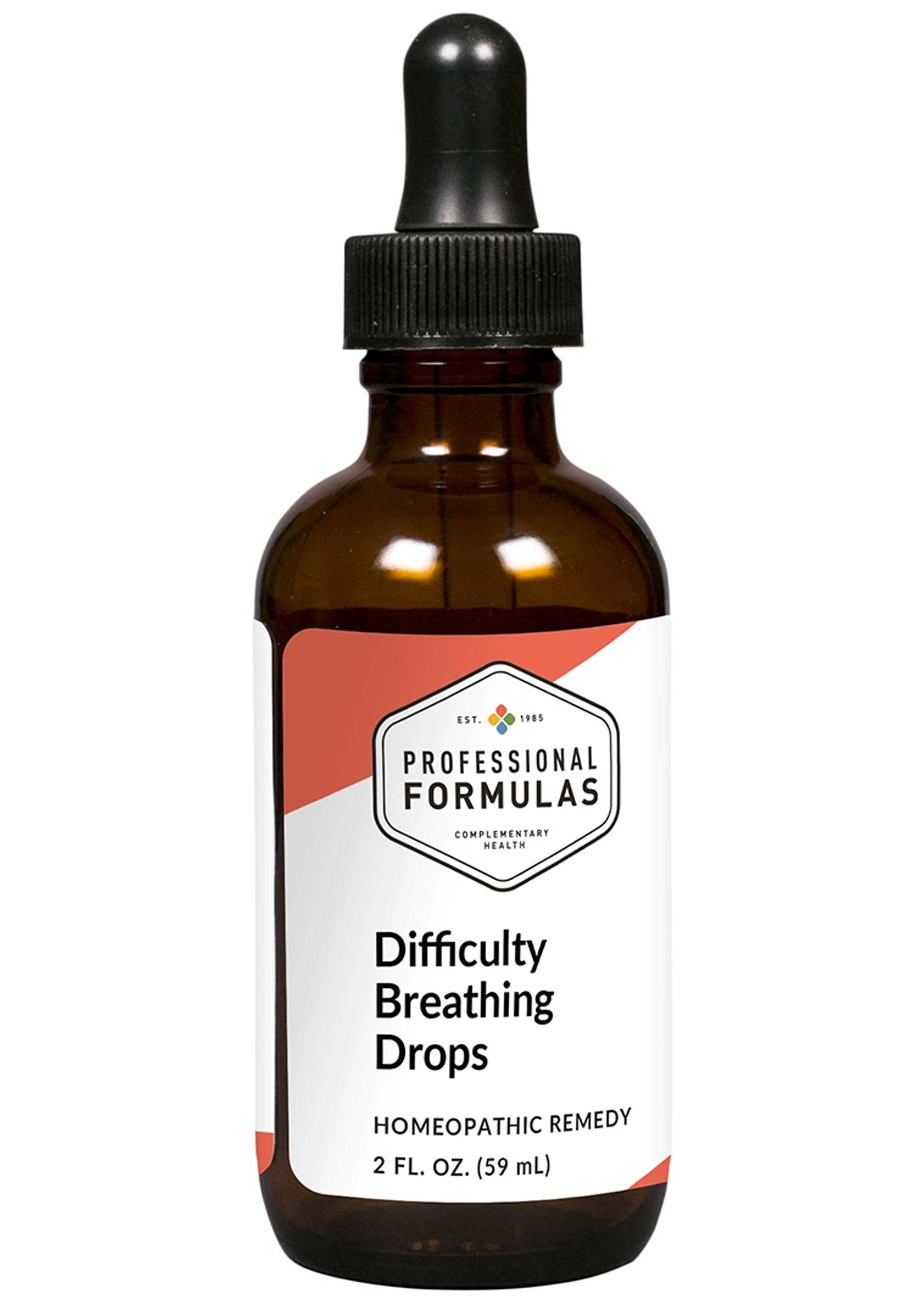 Professional Formulas Difficulty Breathing Drops