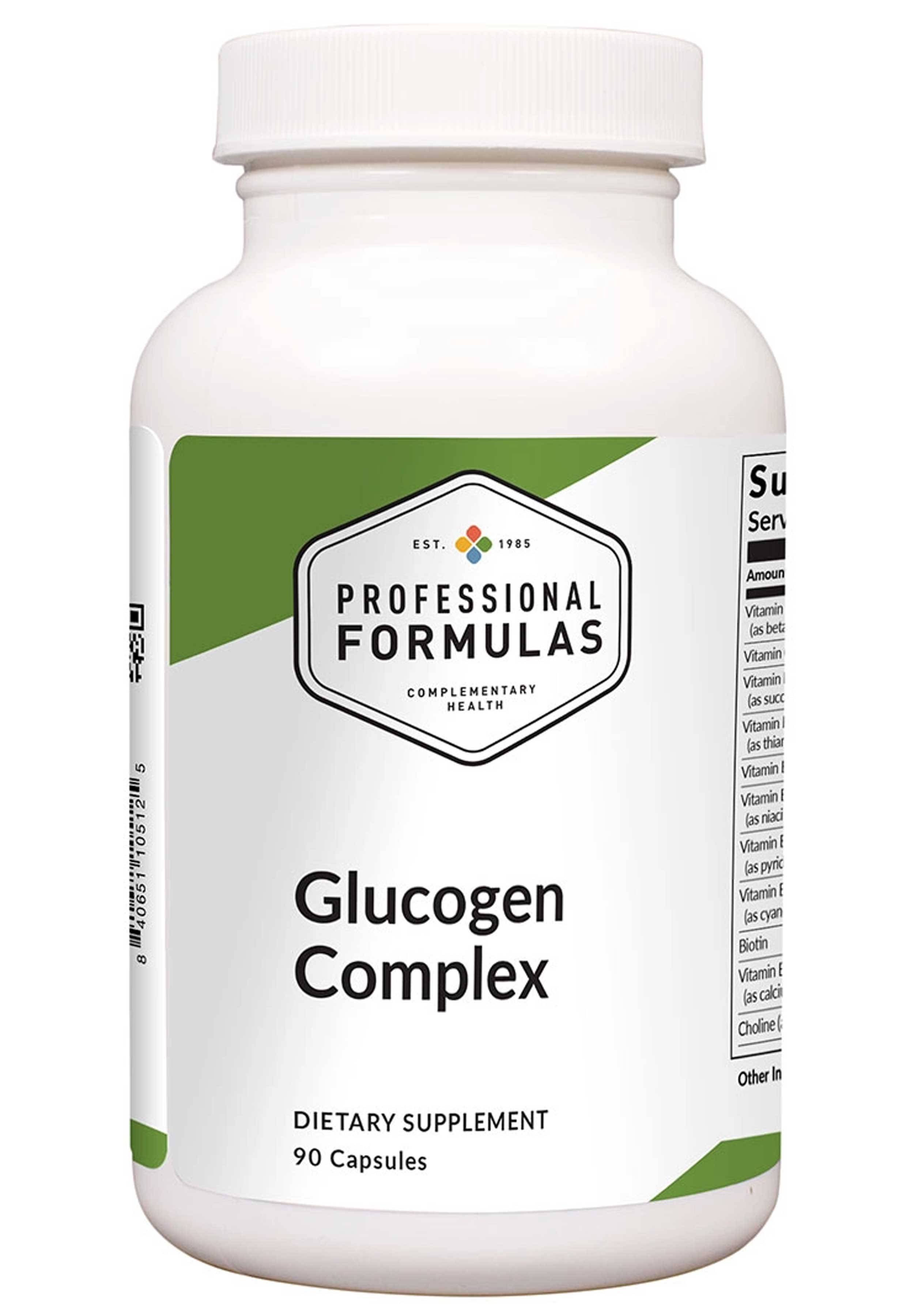 Professional Formulas Glucogen Complex