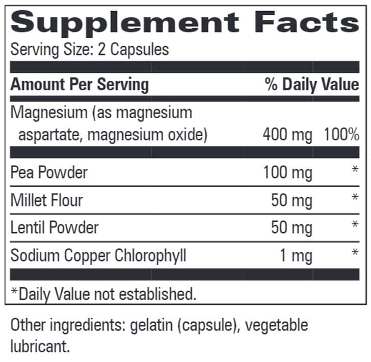Progressive Laboratories Magnezyme Ingredients