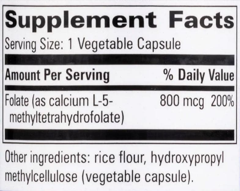 Progressive Laboratories Methyl Folate Ingredients