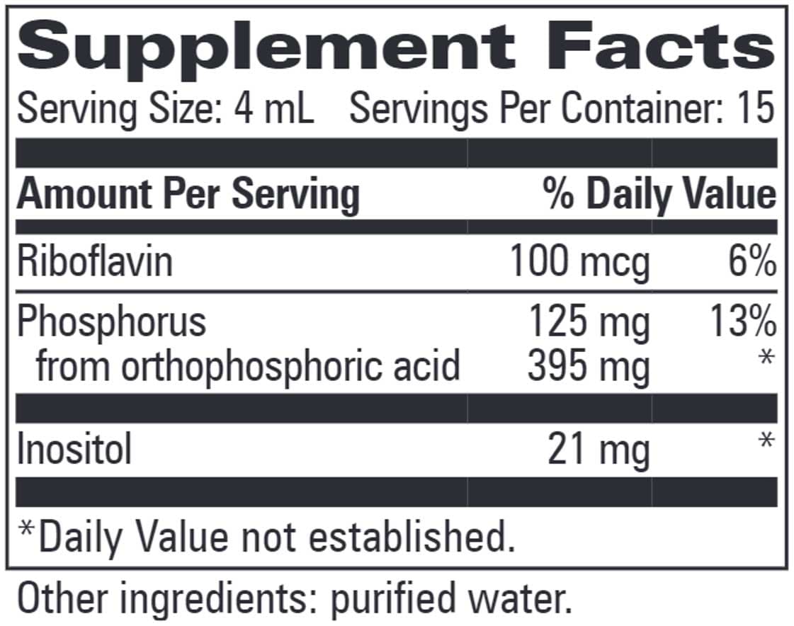 Progressive Laboratories O.P.A. Ingredients