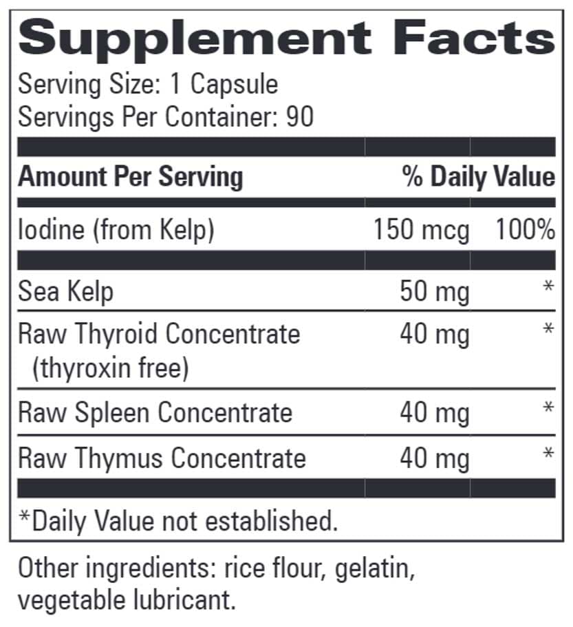 Progressive Laboratories Tri-40 Ingredients