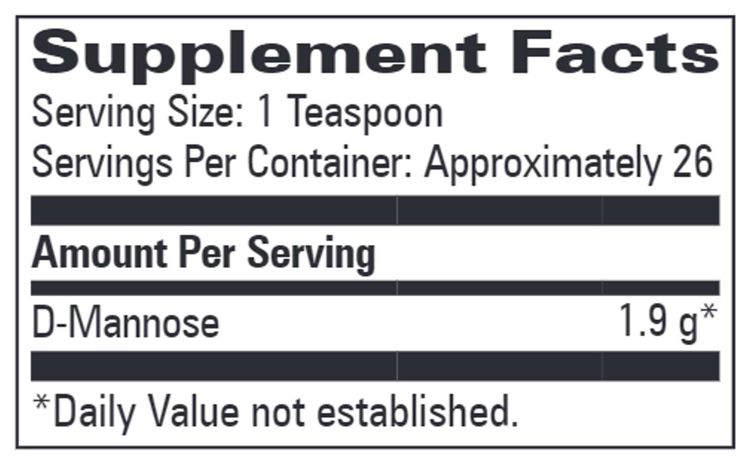 Progressive Laboratories U-Tract Ingredients