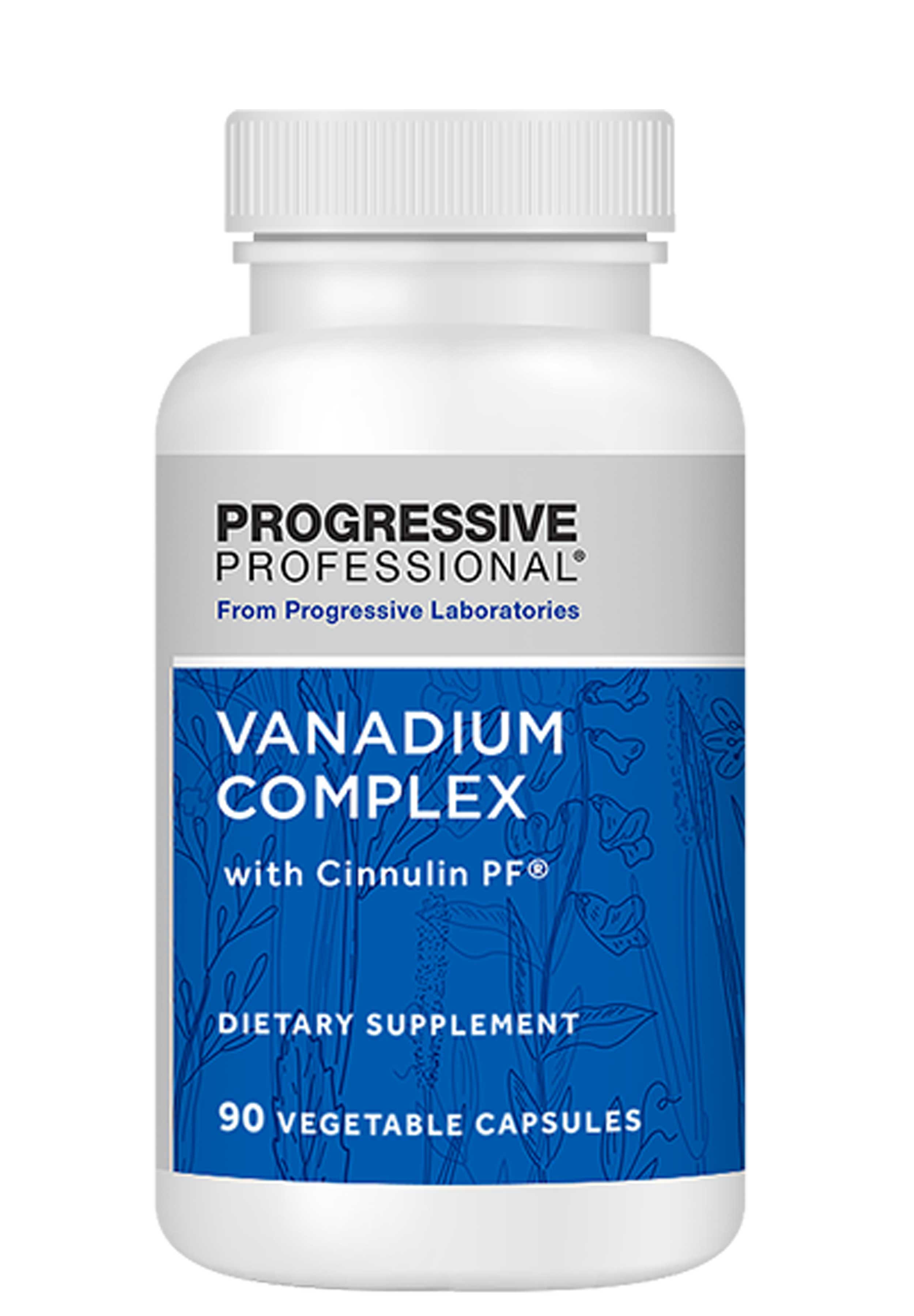 Progressive Laboratories Vanadium Complex with Cinnulin PF