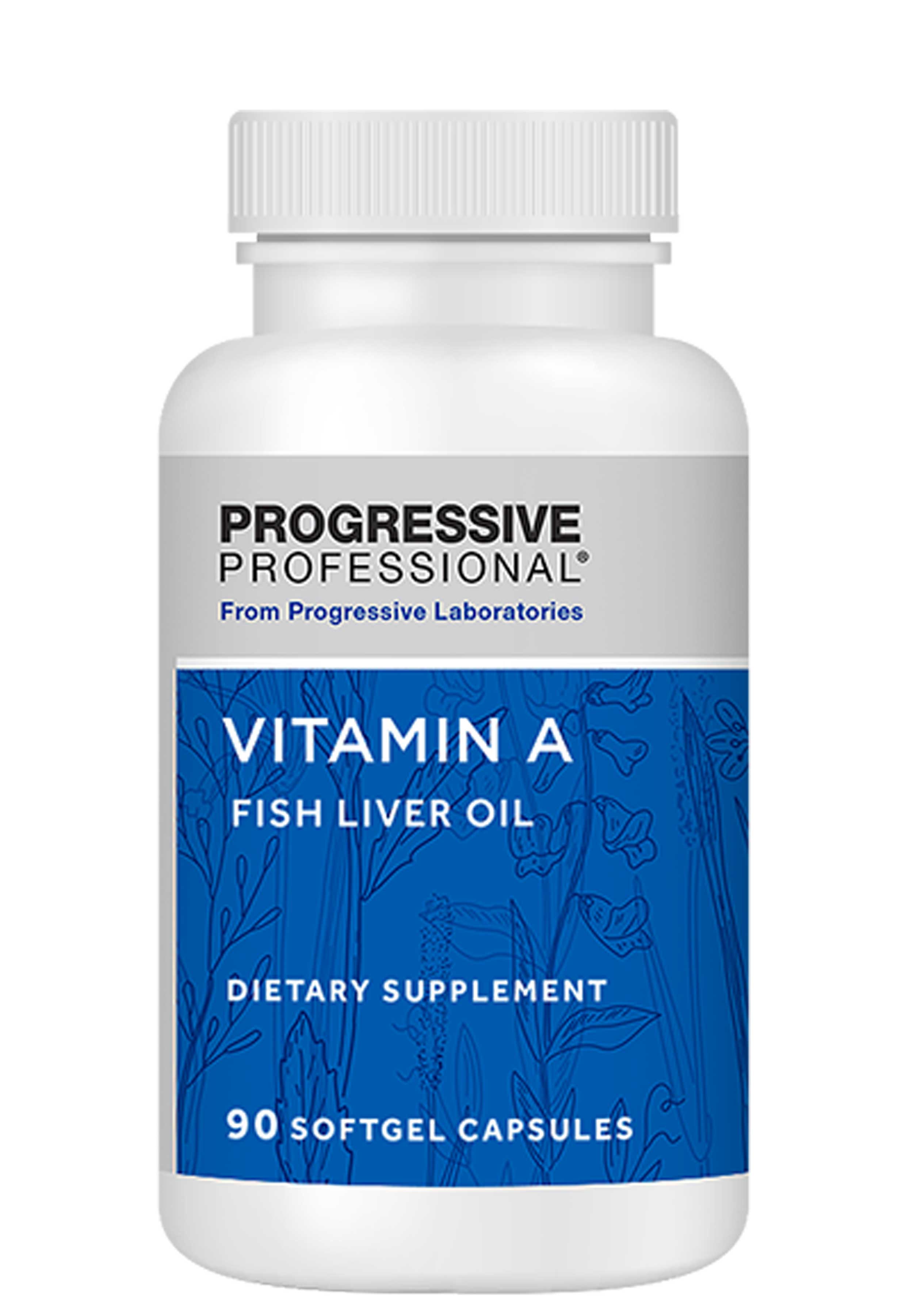 Progressive Laboratories Vitamin A Fish Liver Oil