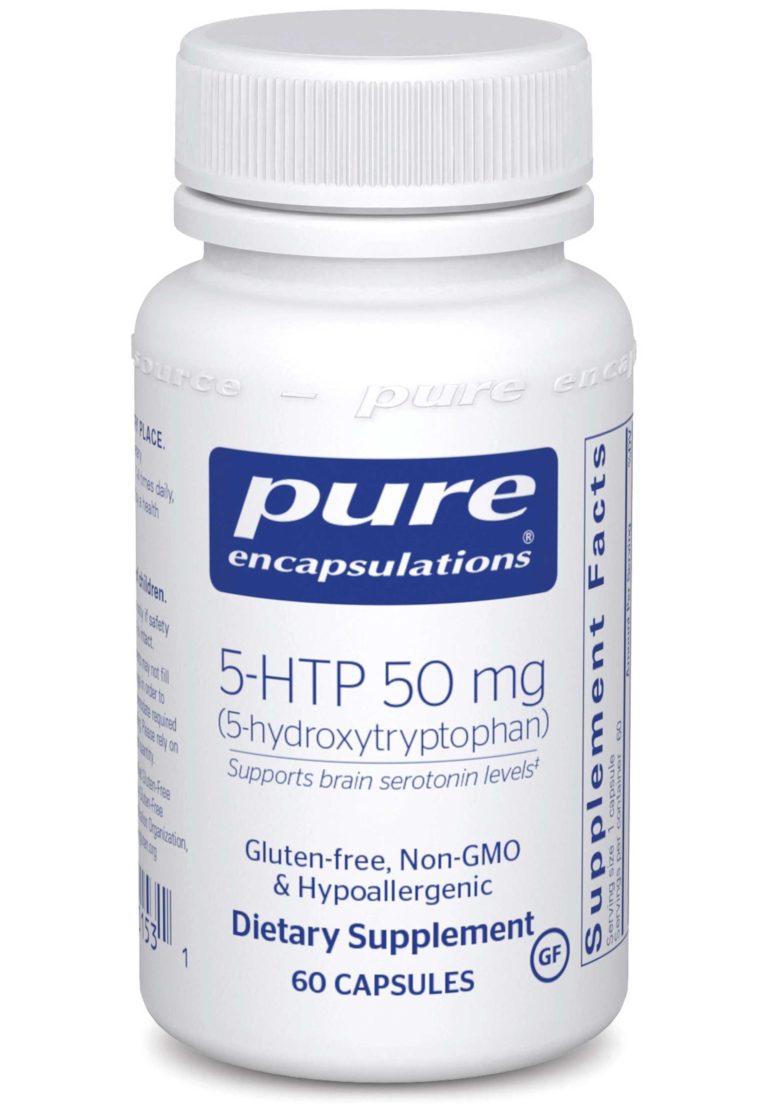 Pure Encapsulations 5-HTP 50mg 50mg