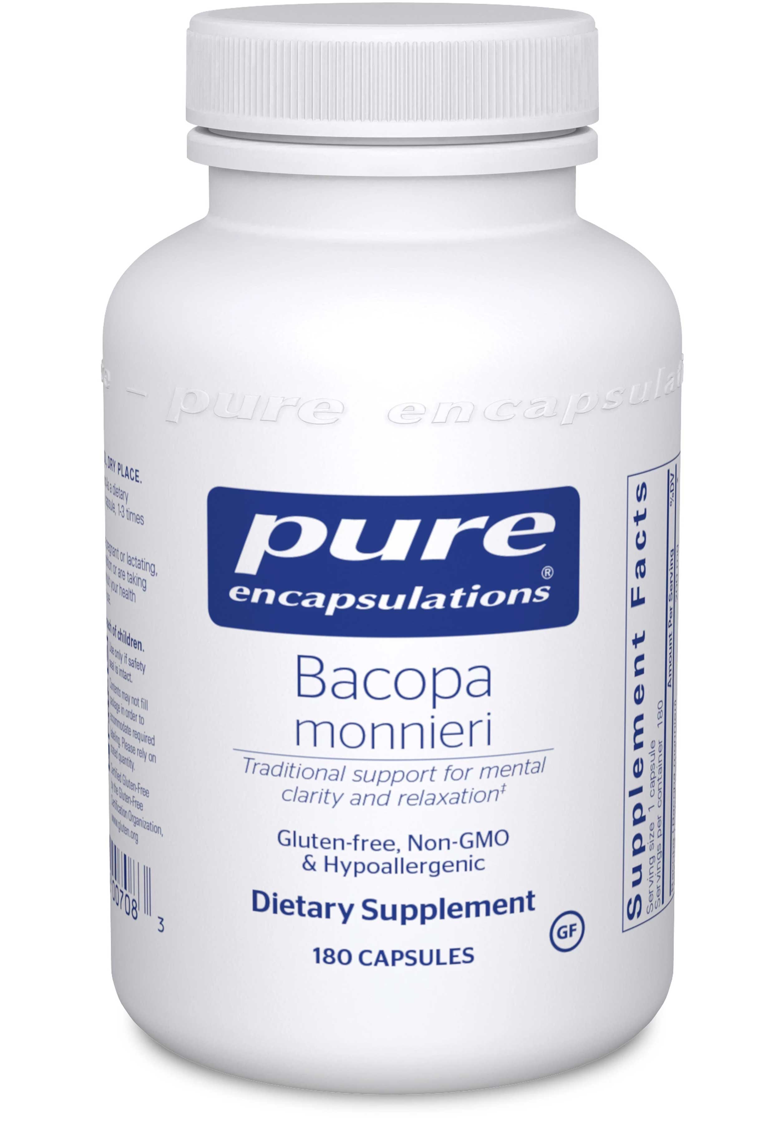 Pure Encapsulations Bacopa Monnieri