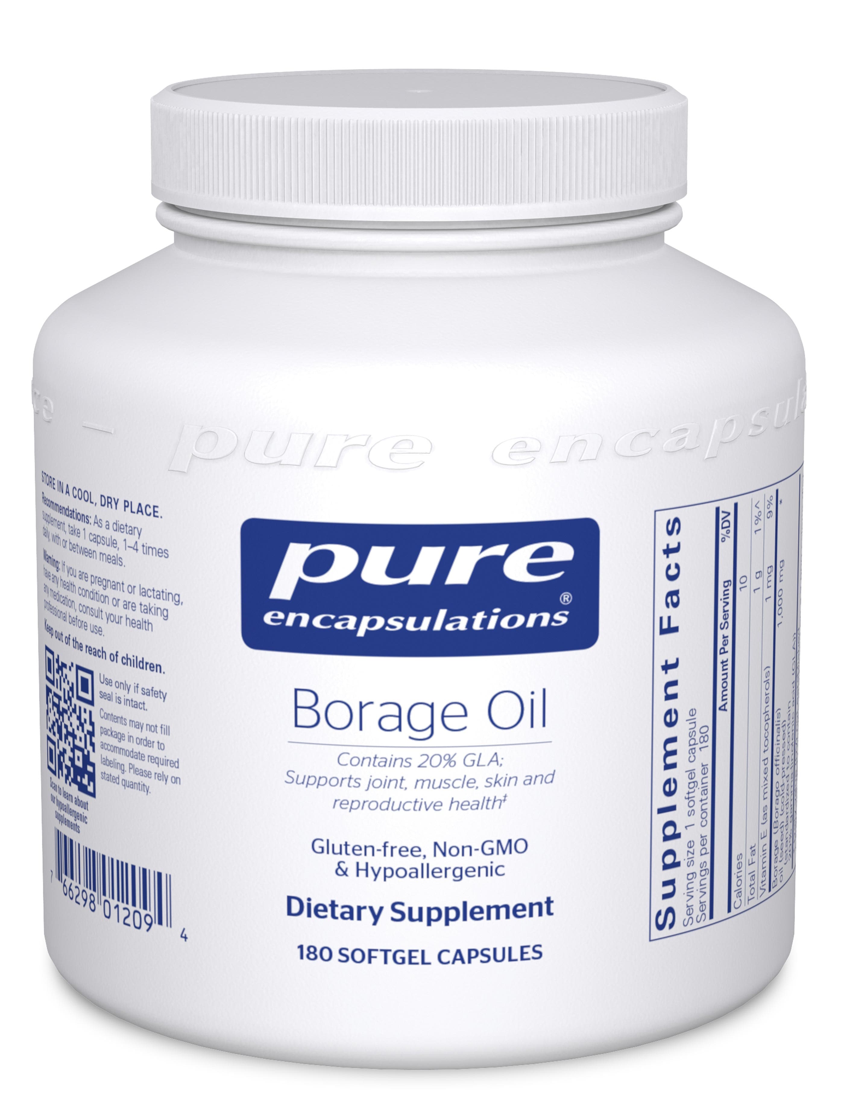Pure Encapsulations Borage Oil
