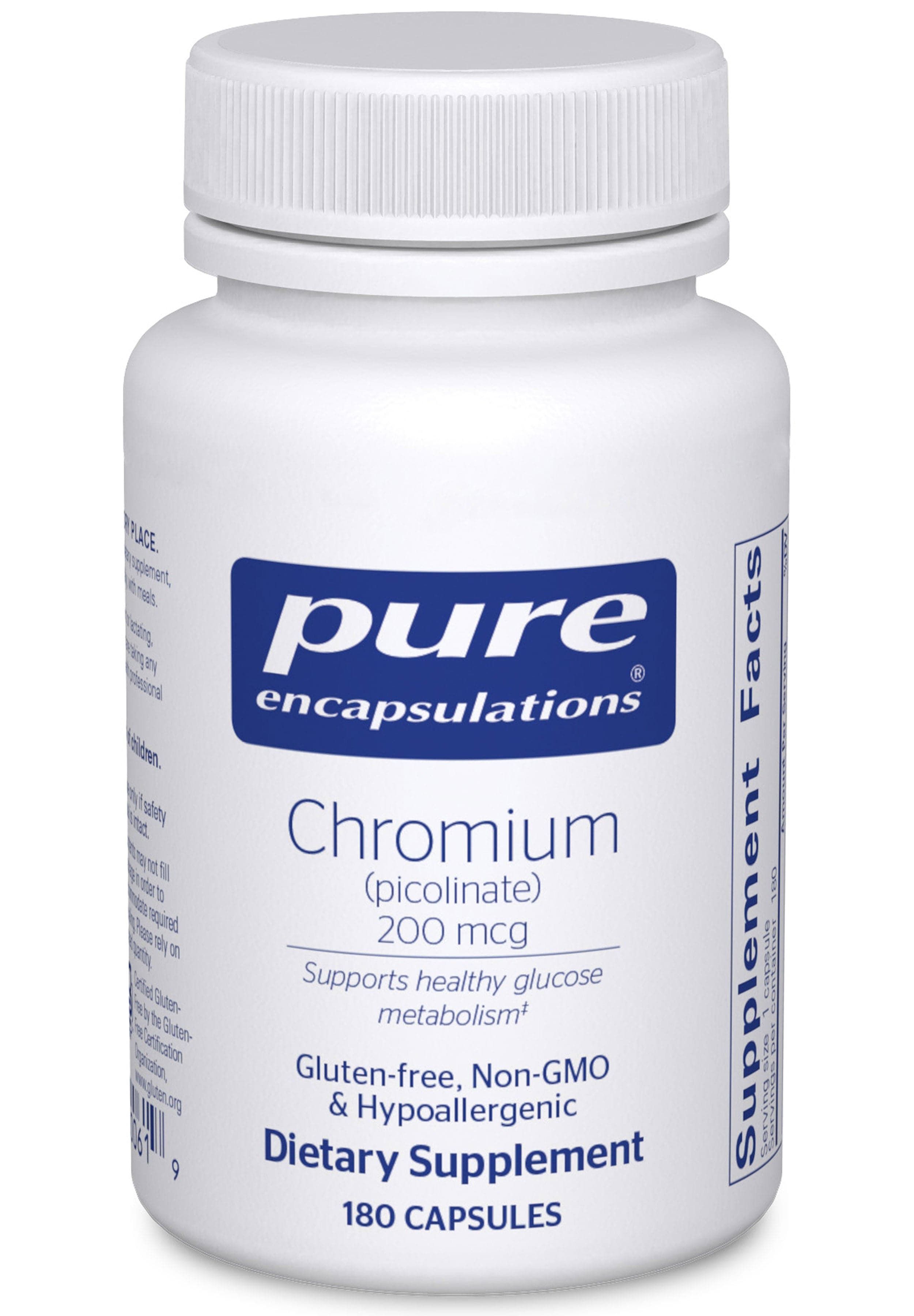 Pure Encapsulations Chromium picolinate 200 mcg