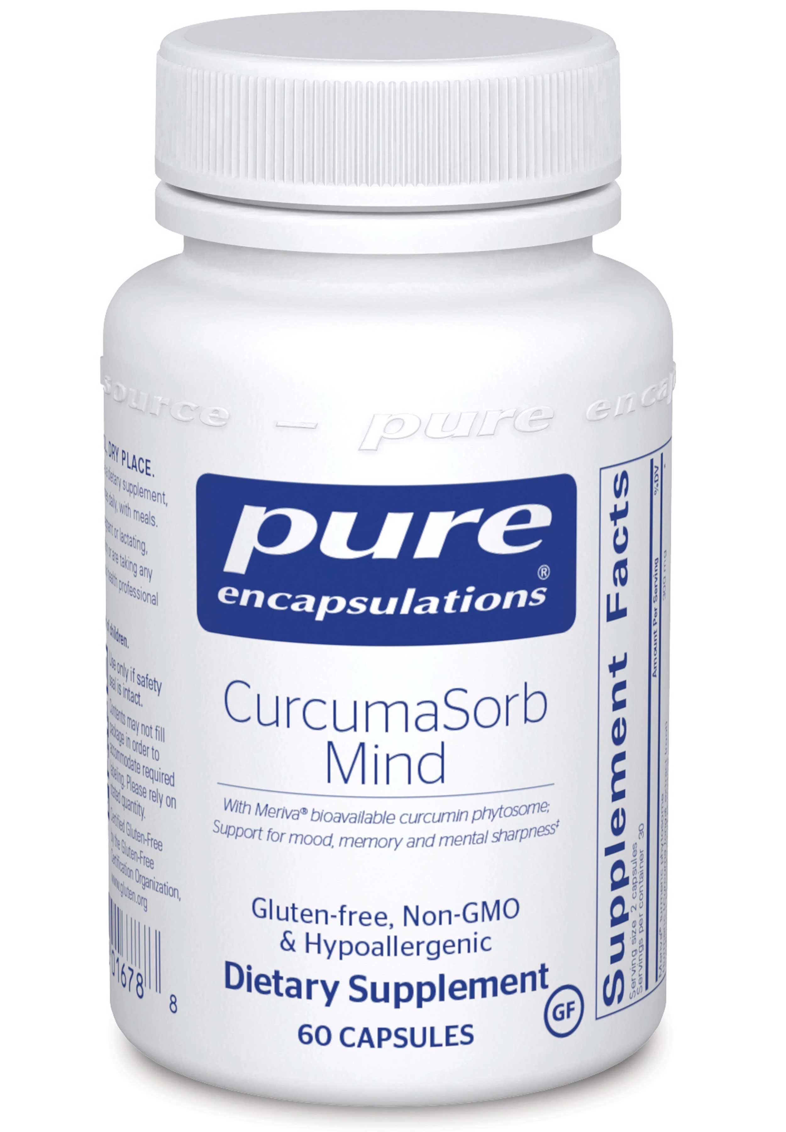Pure Encapsulations CurcumaSorb Mind