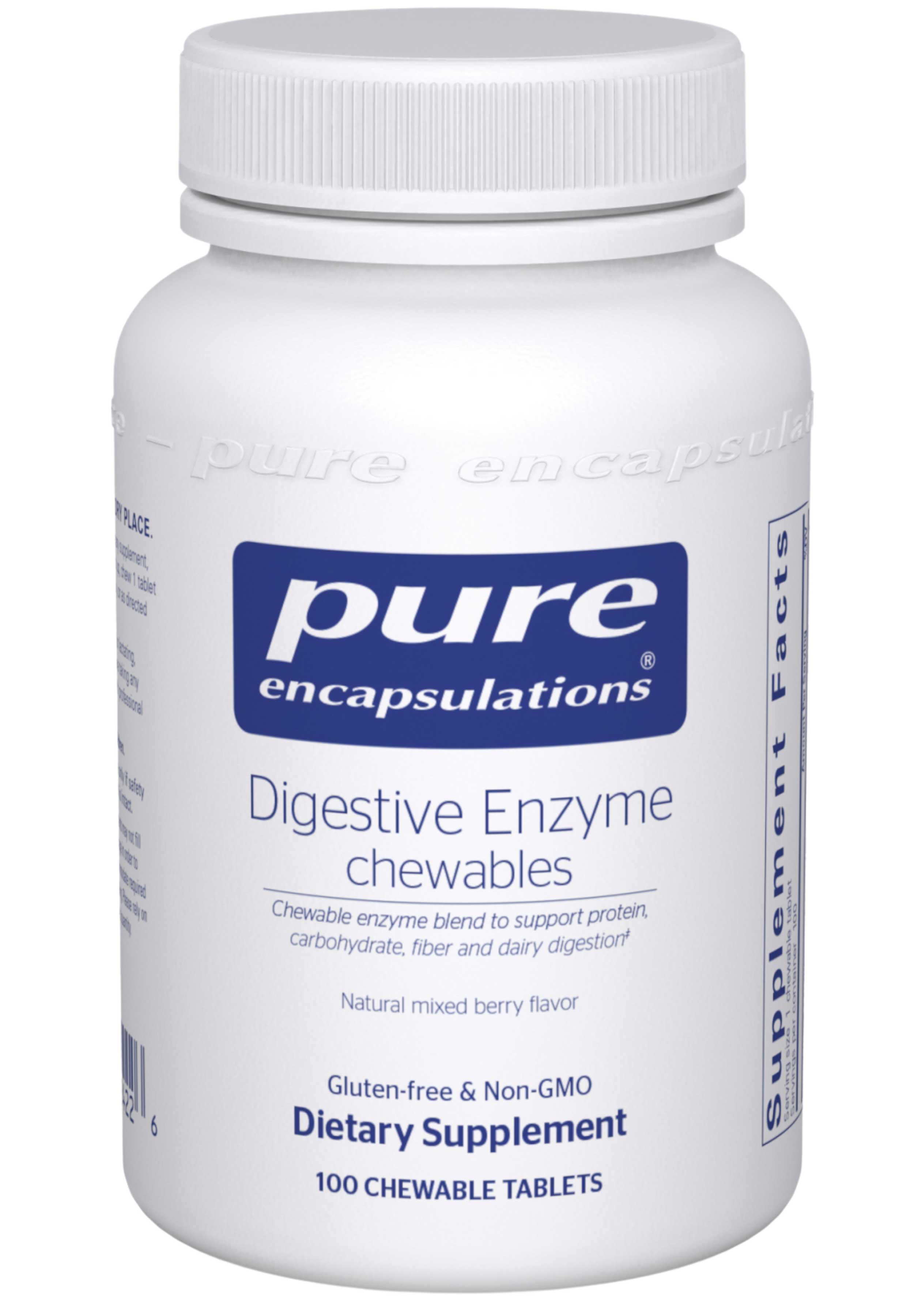 Pure Encapsulations Digestive Enzyme Chewables