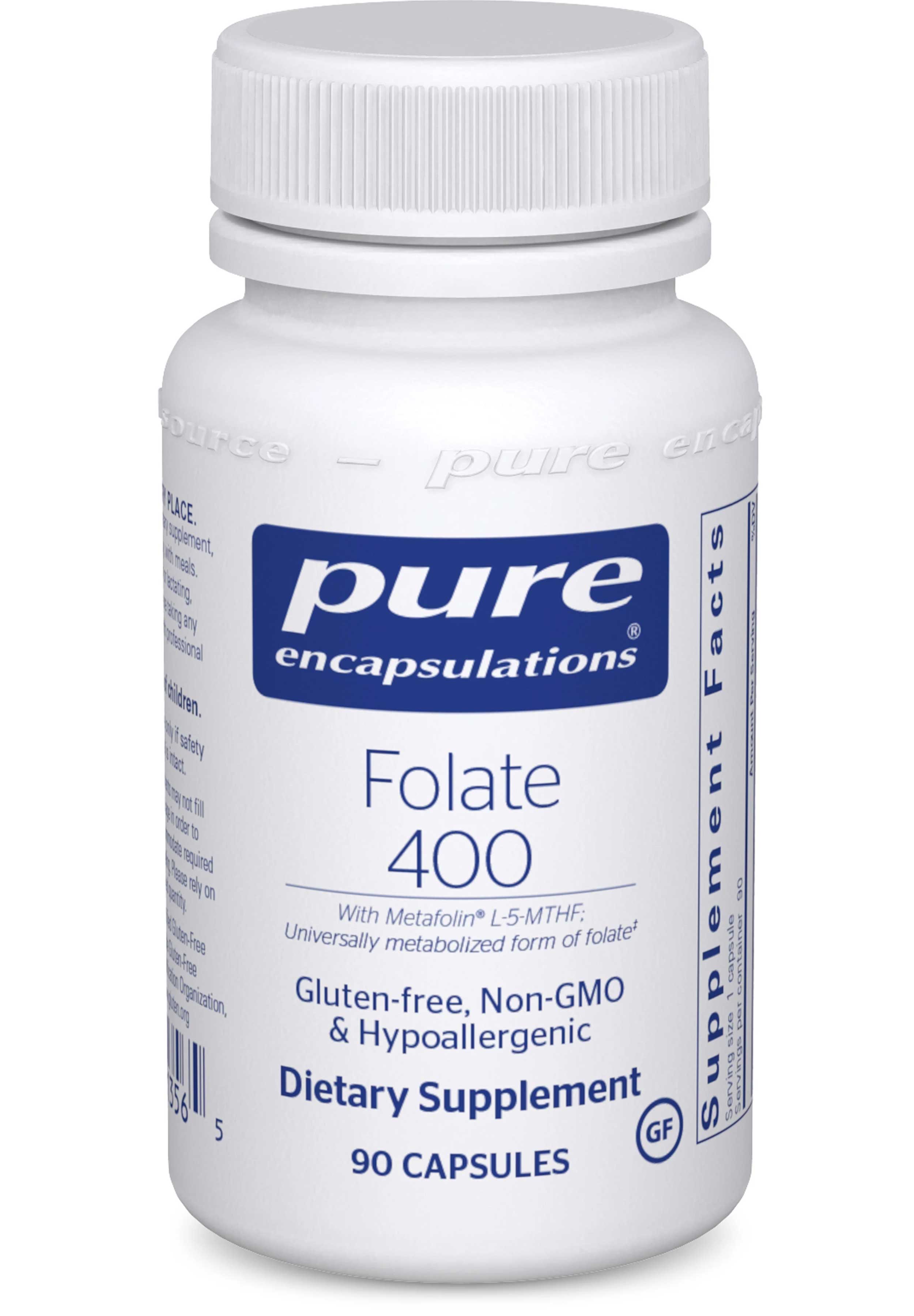 Pure Encapsulations Folate 400